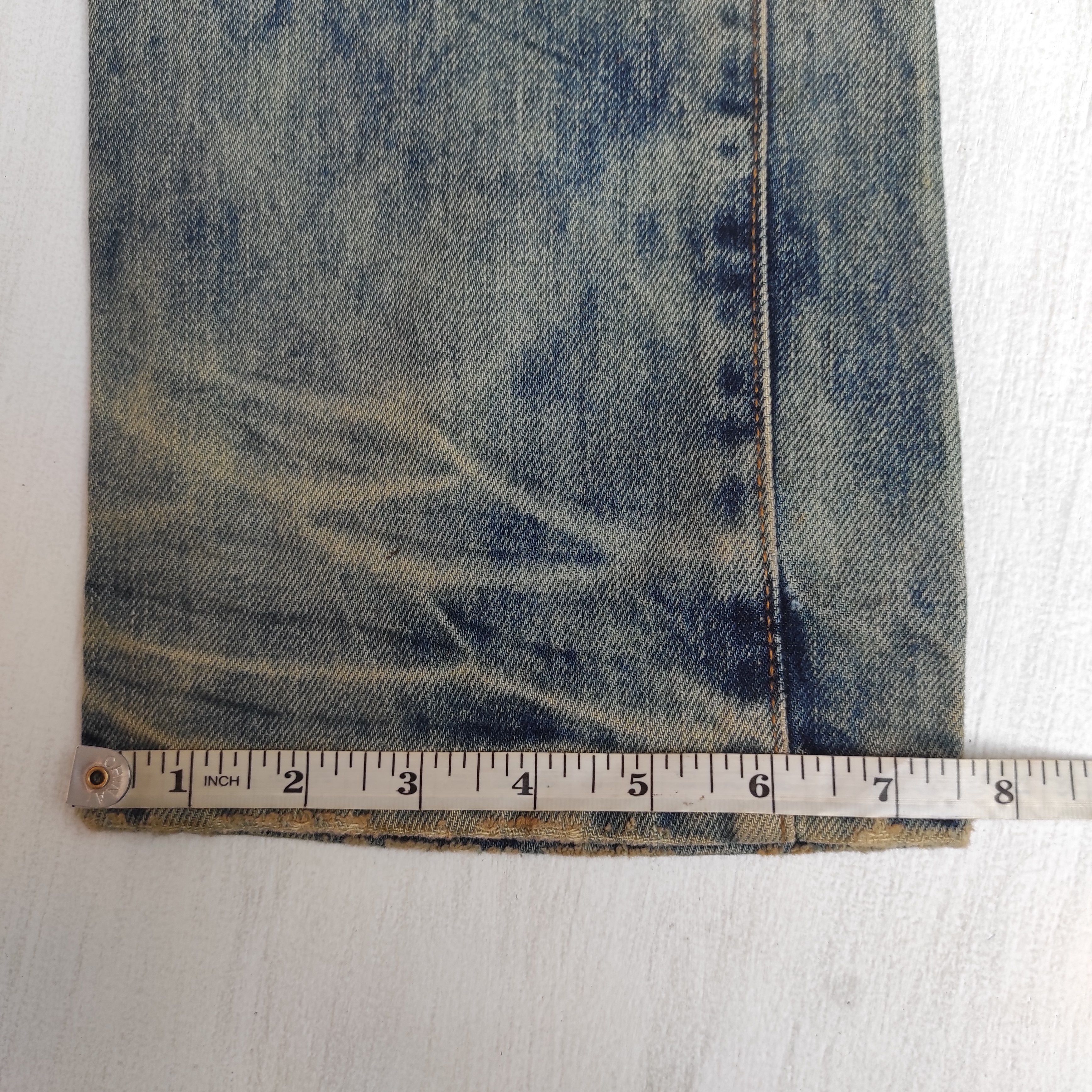 Hysteric Glamour DPSR Distressed Denim Jeans Size US 28 / EU 44 - 22 Thumbnail