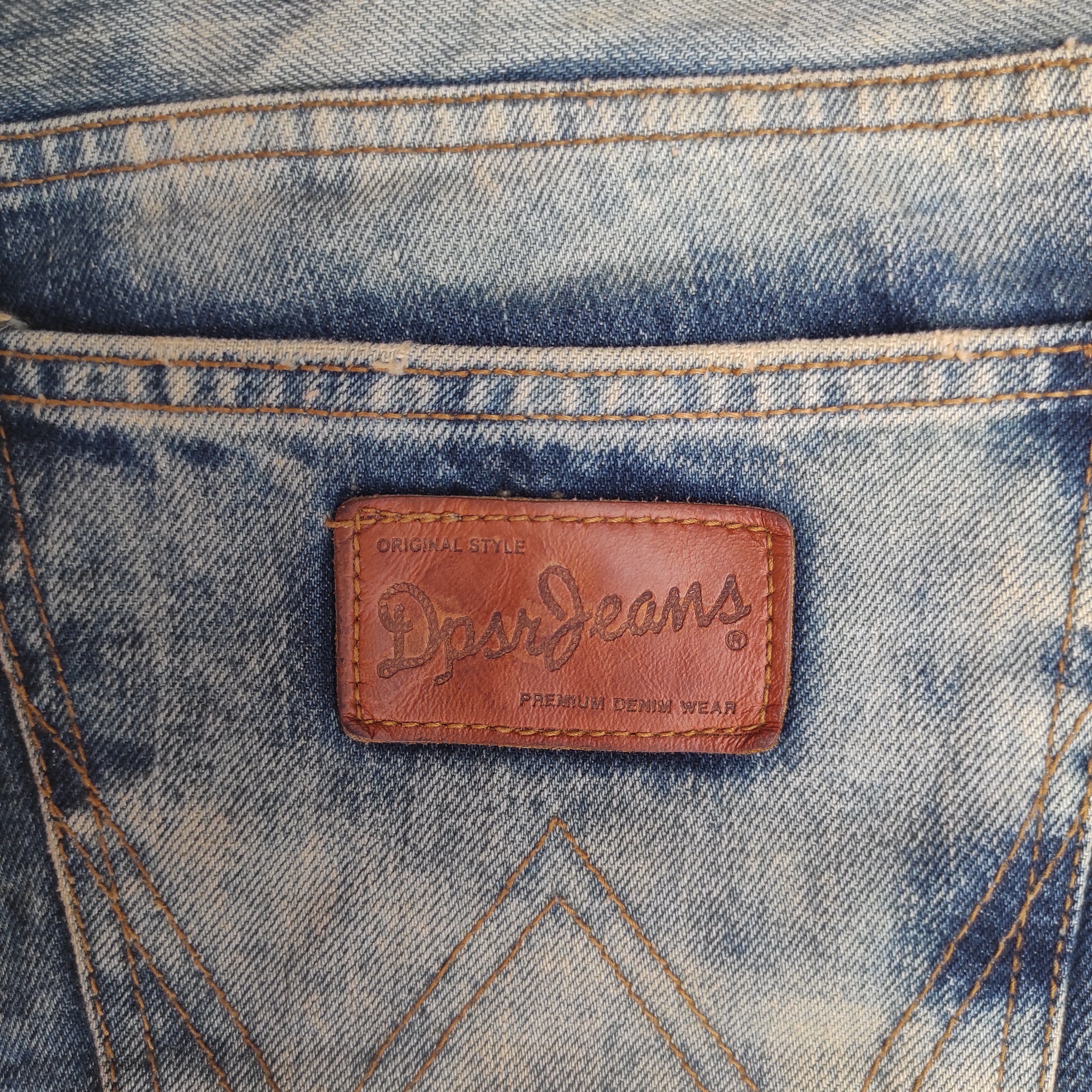 Hysteric Glamour DPSR Distressed Denim Jeans Size US 28 / EU 44 - 18 Thumbnail