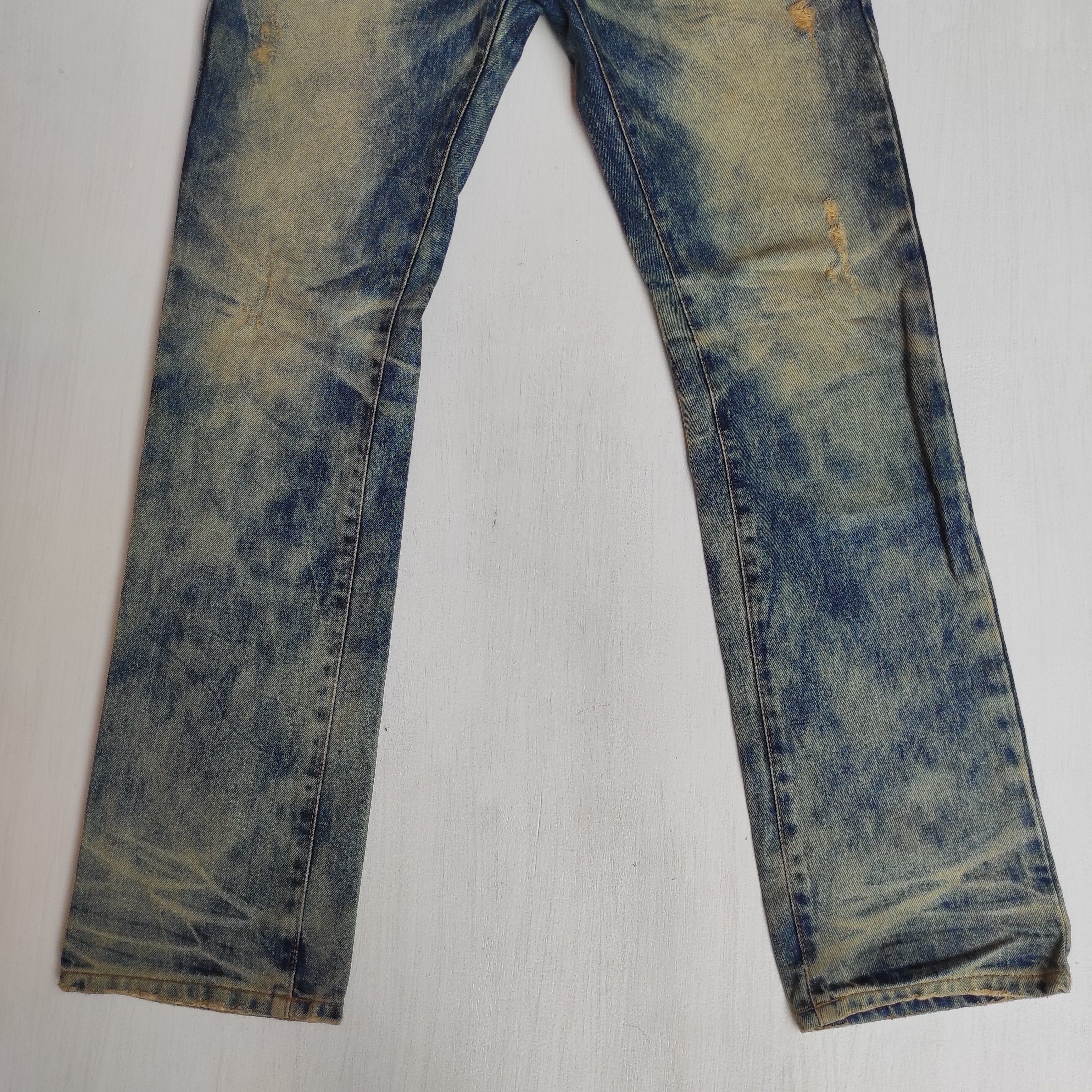 Hysteric Glamour DPSR Distressed Denim Jeans Size US 28 / EU 44 - 4 Thumbnail