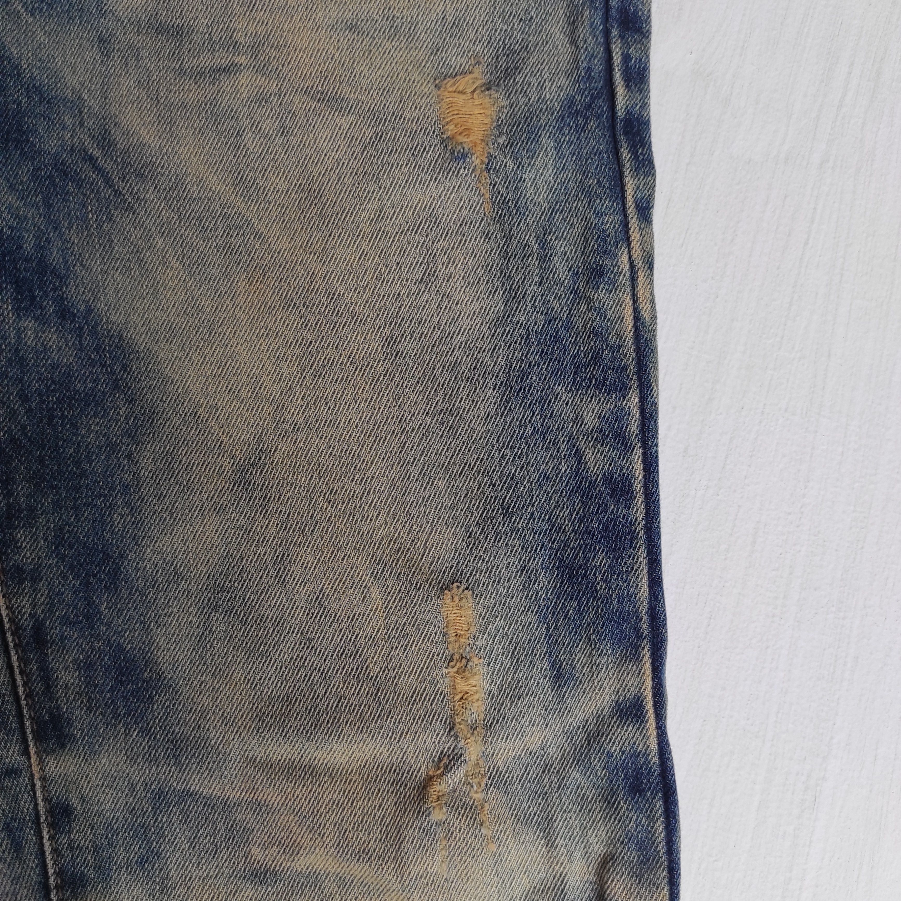 Hysteric Glamour DPSR Distressed Denim Jeans Size US 28 / EU 44 - 8 Thumbnail