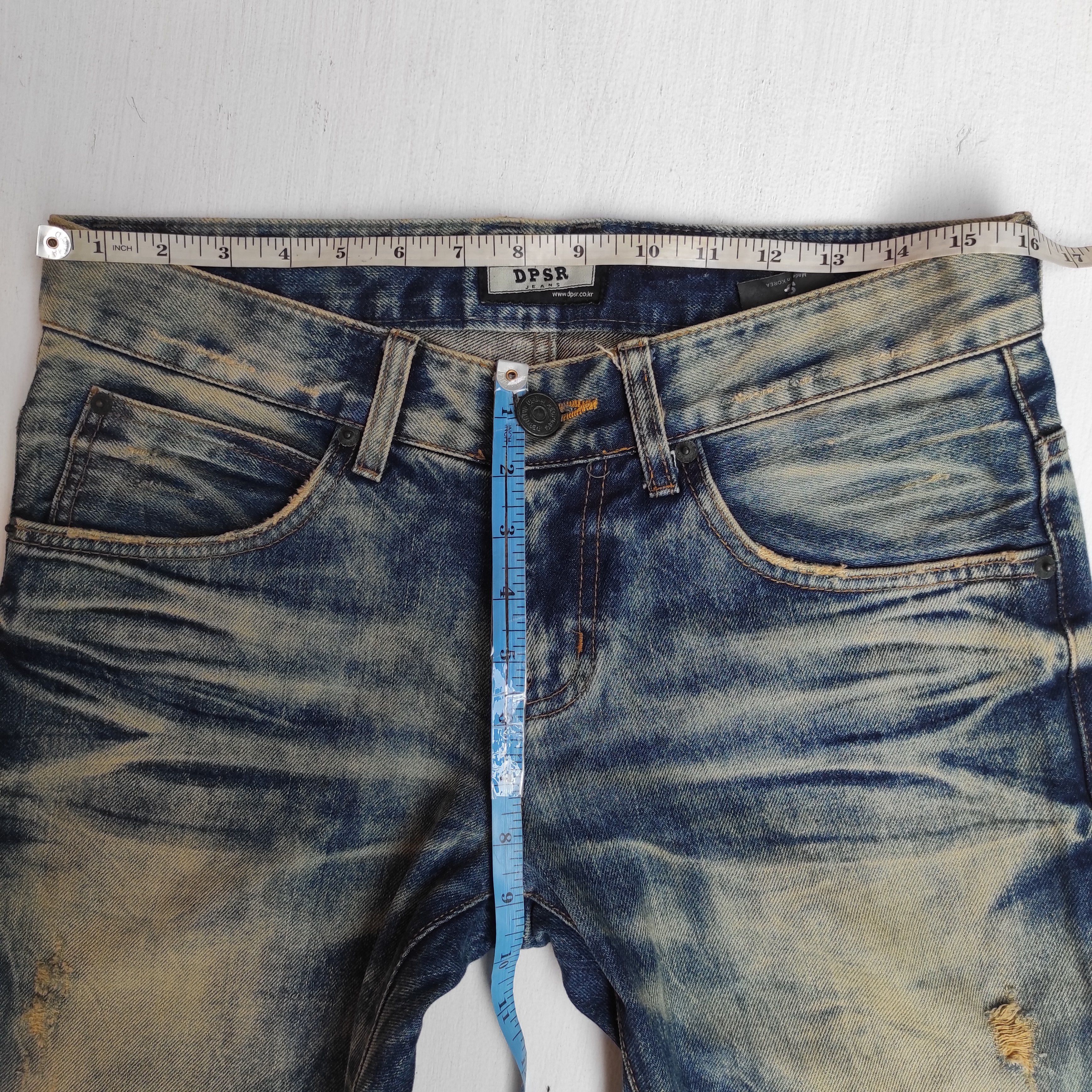 Hysteric Glamour DPSR Distressed Denim Jeans Size US 28 / EU 44 - 20 Thumbnail