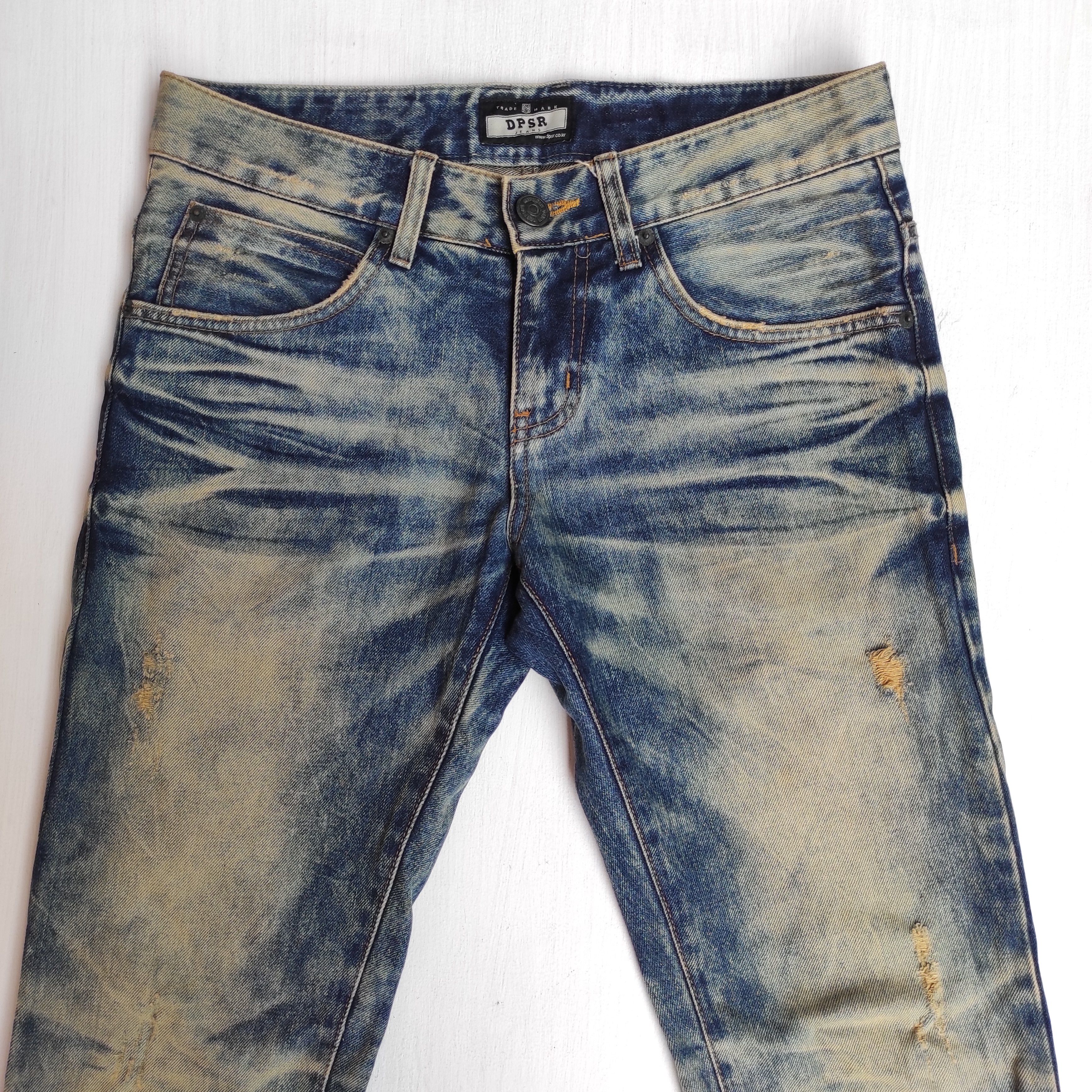 Hysteric Glamour DPSR Distressed Denim Jeans Size US 28 / EU 44 - 3 Thumbnail