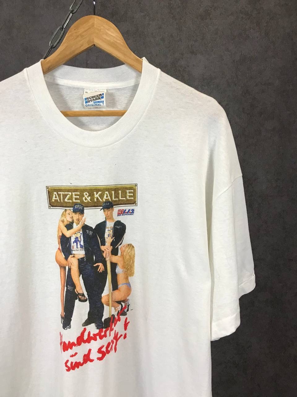 Band Tees × Rap Tees × Vintage Atze & Kalle vintage rap band tee Size US XL / EU 56 / 4 - 2 Thumbnail