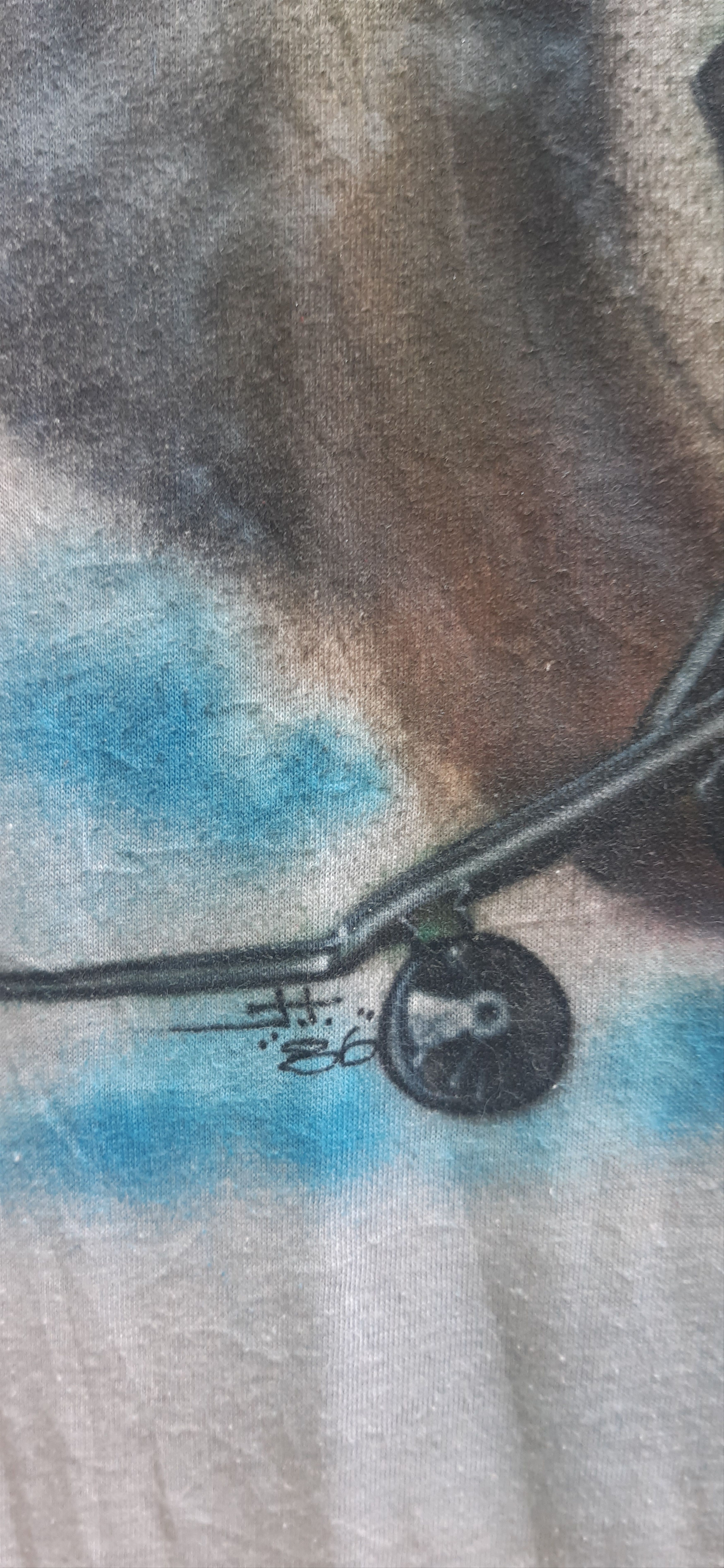 Army Of Me Vintage 80s Jets Fighter airbrush print t shirt Size US S / EU 44-46 / 1 - 11 Thumbnail