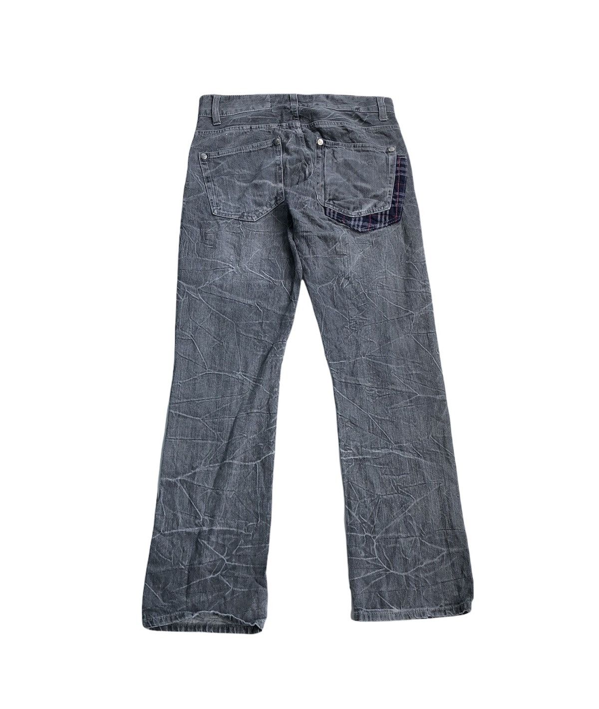 Japanese Brand Distrested denime japanese brand streetwear Size US 32 / EU 48 - 2 Thumbnail