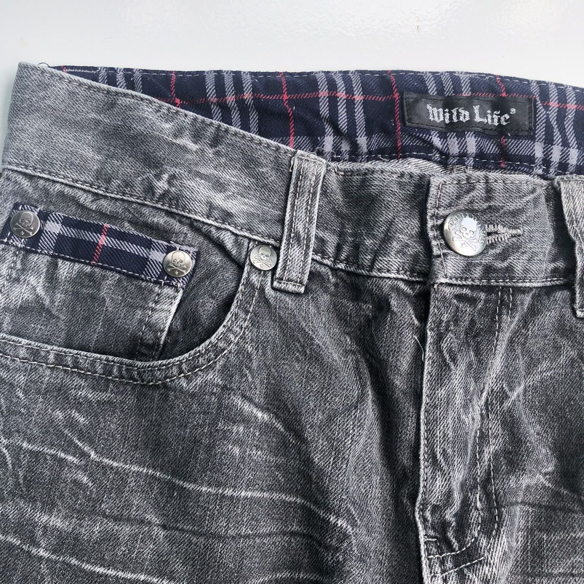 Japanese Brand Distrested denime japanese brand streetwear Size US 32 / EU 48 - 6 Thumbnail