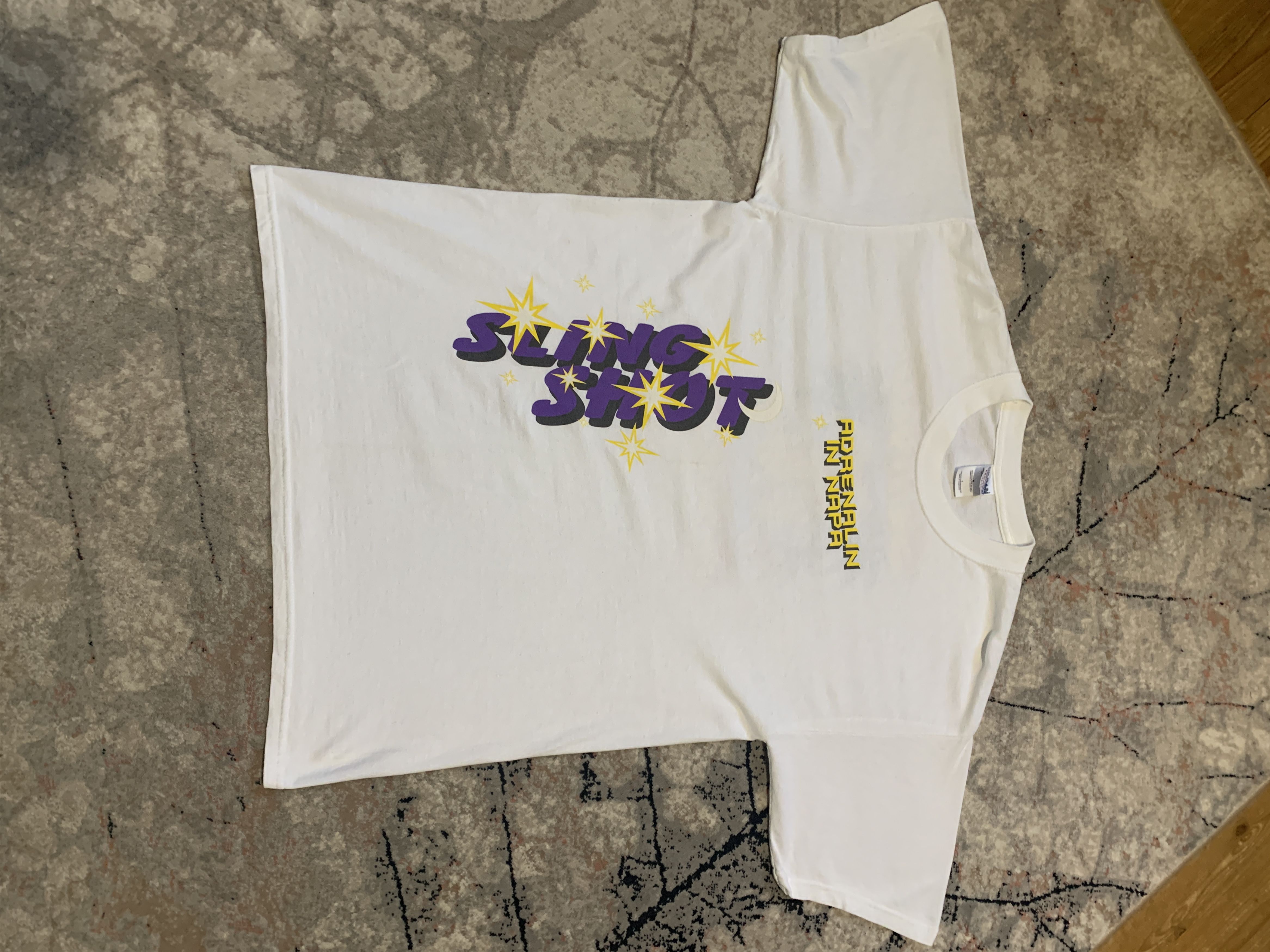 Gildan Sling Shot Adrenalin In Napa Vintage T-Shirt Size US L / EU 52-54 / 3 - 2 Thumbnail