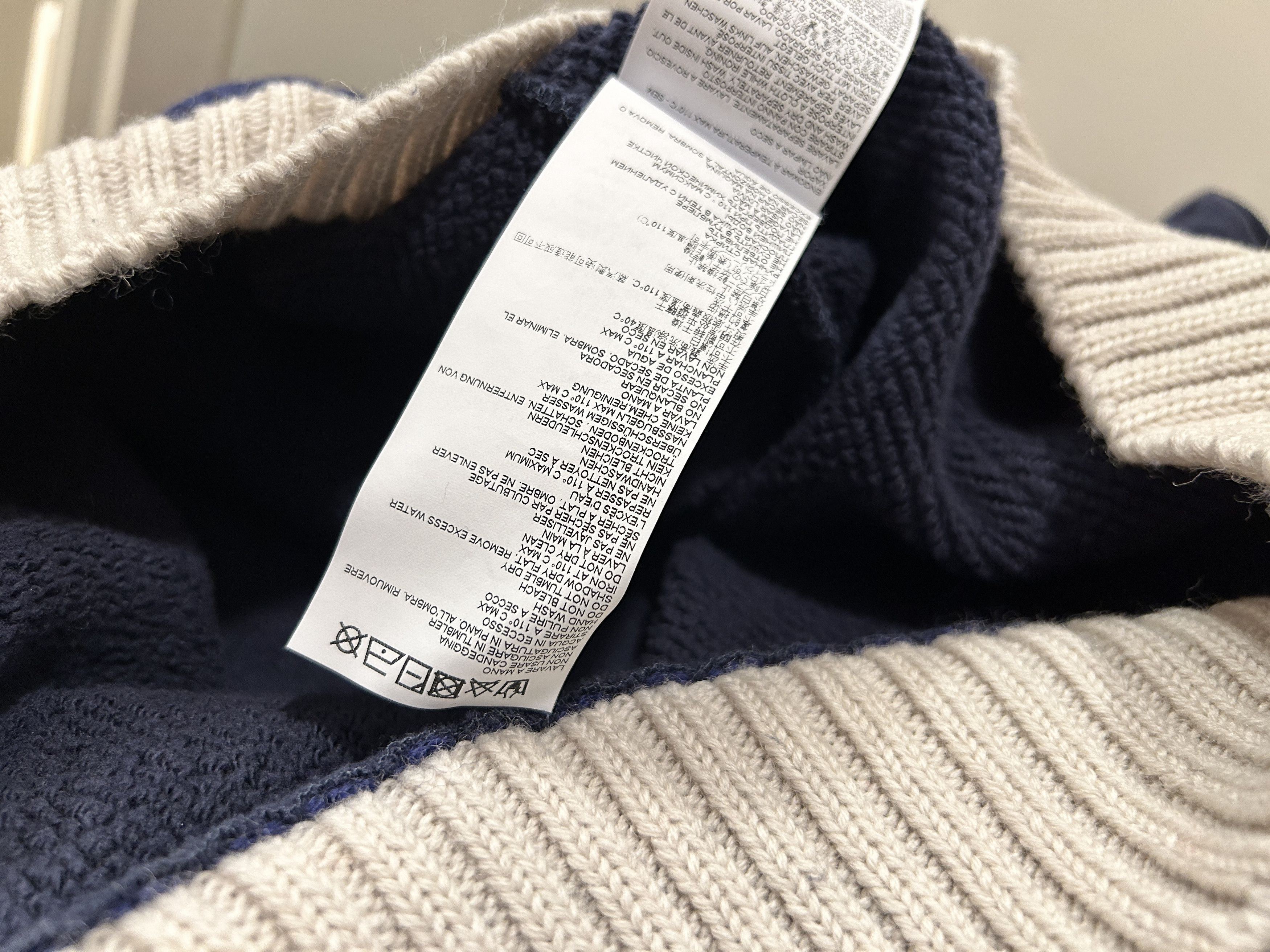 Maison Margiela Maison Margiela navy hoodie thick brushed Size US M / EU 48-50 / 2 - 6 Thumbnail