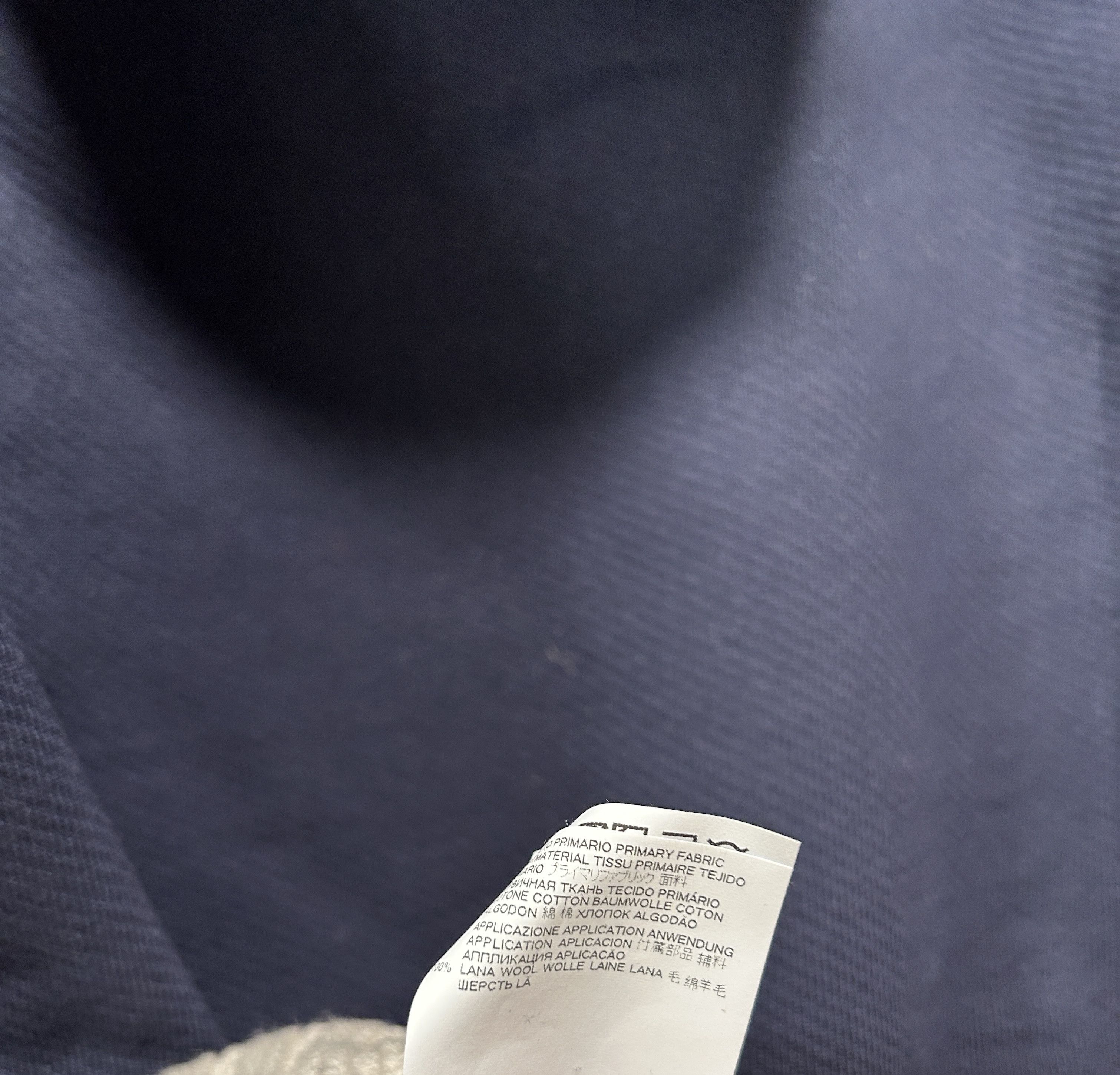 Maison Margiela Maison Margiela navy hoodie thick brushed Size US M / EU 48-50 / 2 - 4 Thumbnail