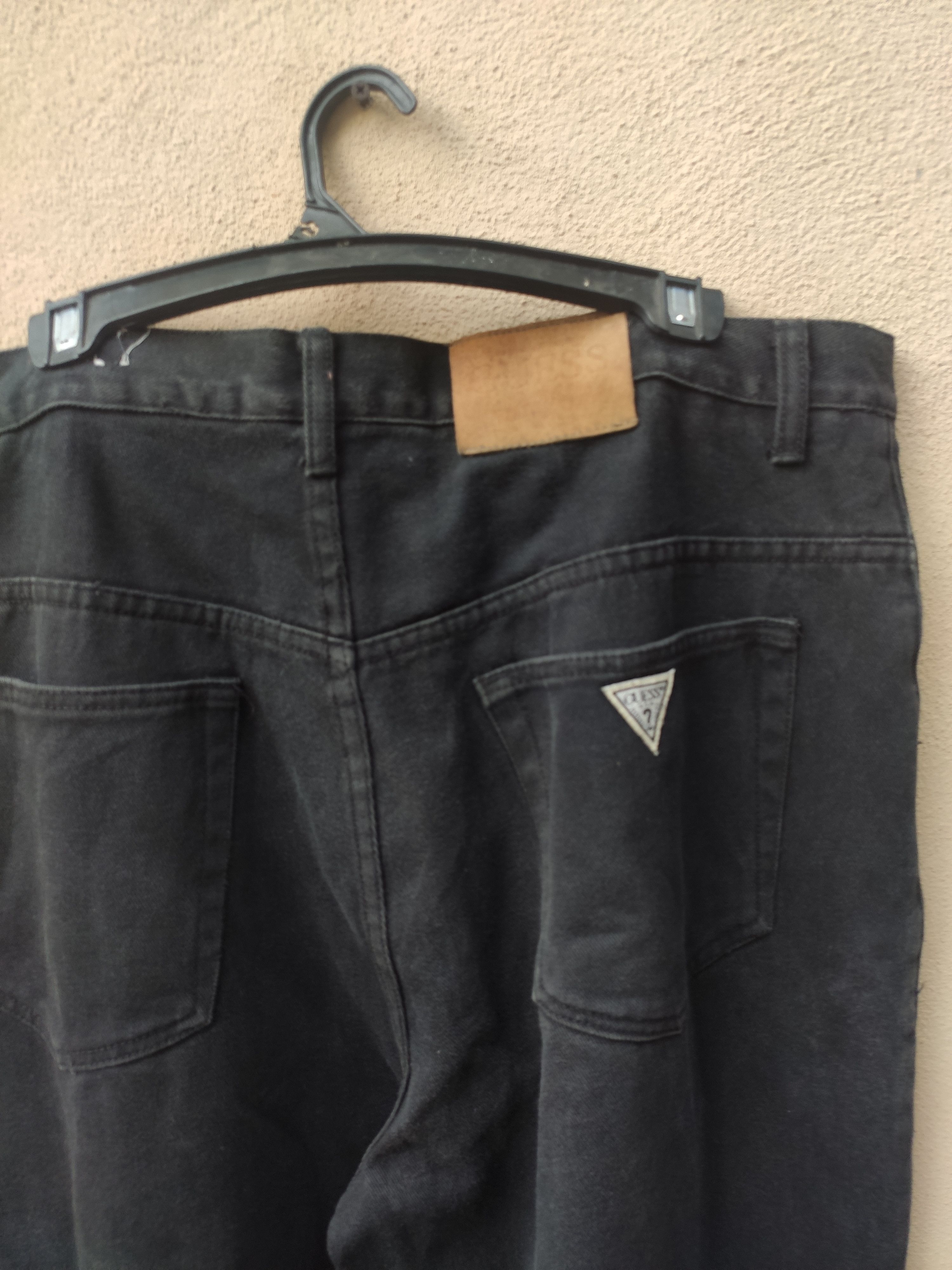 Guess 🔥 Vintage 90s Vintage Guess jeans super black Usa Size US 38 / EU 54 - 8 Thumbnail