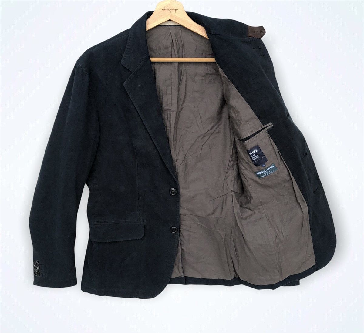 SHIPS Texmantova By Ships Stylish Standard Blazer Jacket Size US M / EU 48-50 / 2 - 7 Thumbnail