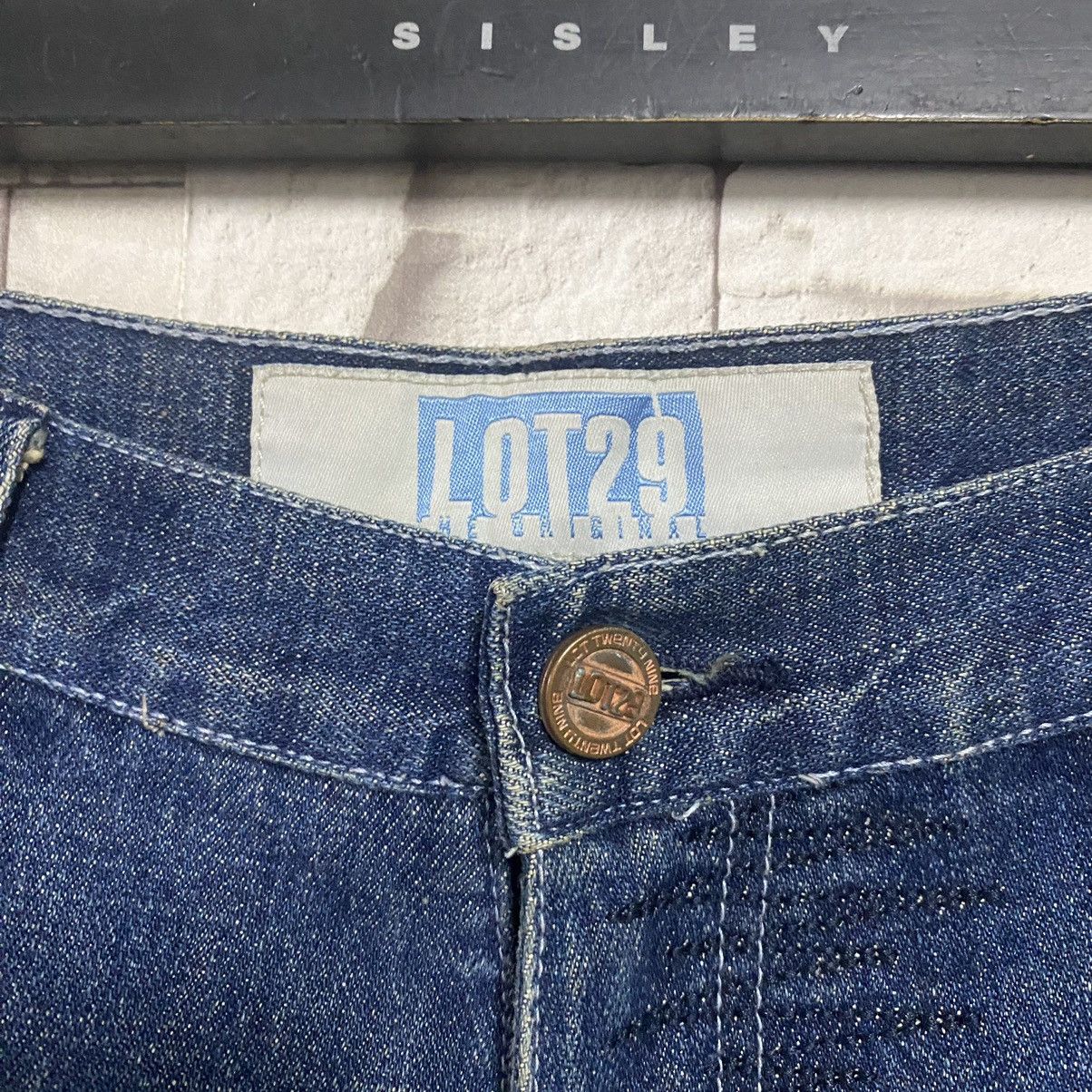 Vintage Vintage LOT29 Denim Baggy Patchwork Jeans Size US 35 - 12 Thumbnail