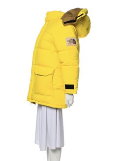 Gucci x The North Face Padded Jacket Yellow