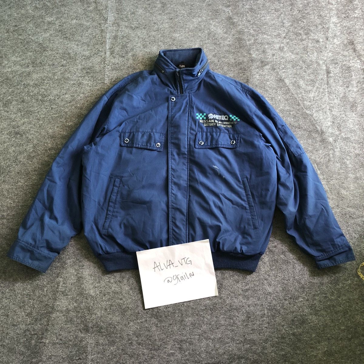 Gear for Sports × Vintage Vintage Technical Jacket Nissan Racing Made In Japan Size US L / EU 52-54 / 3 - 2 Thumbnail