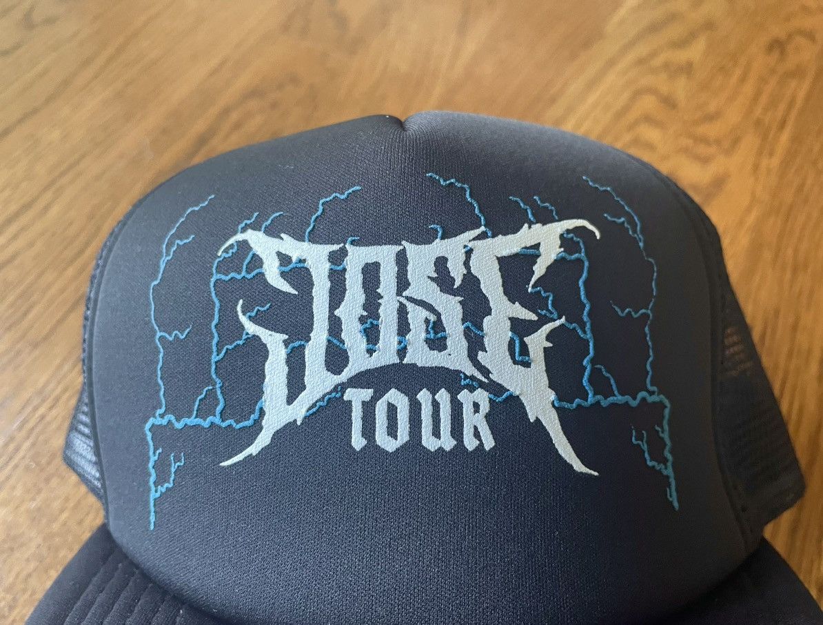 J Balvin × Takashi Murakami Black Thunder Trucker 9Fifty Dad Hat Colores New Tour Size ONE SIZE - 6 Thumbnail