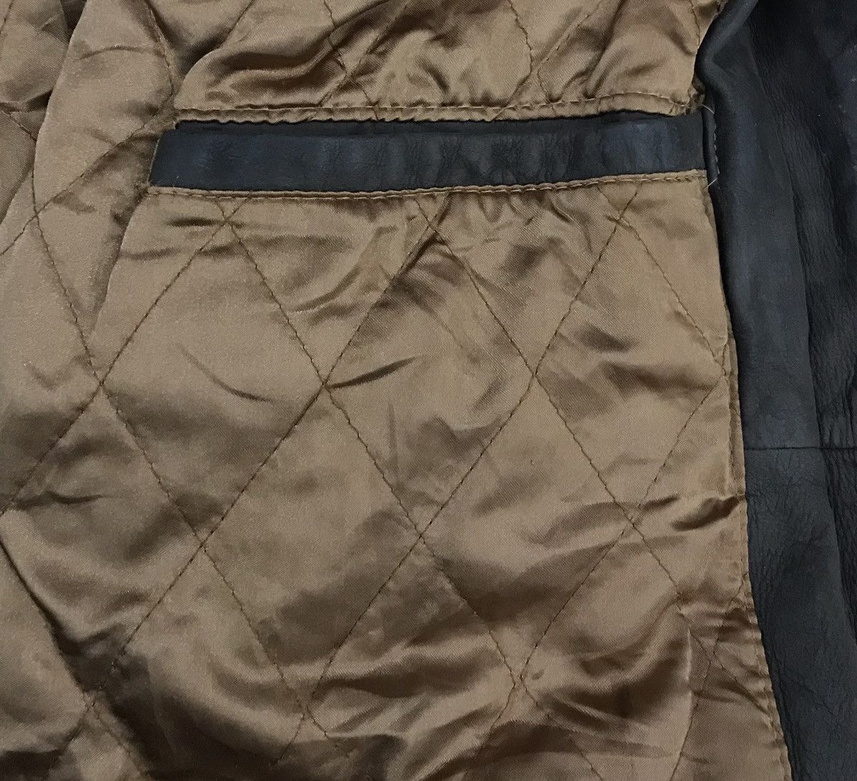 Vintage × Wrangler VINTAGE CASEY JONES WRANGLER LEATHER JACKET Size US L / EU 52-54 / 3 - 9 Thumbnail