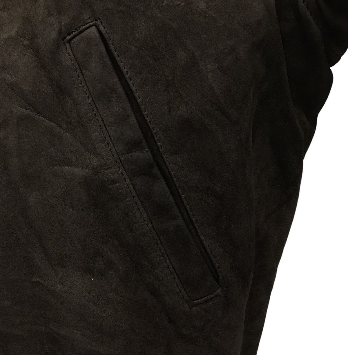 Vintage × Wrangler VINTAGE CASEY JONES WRANGLER LEATHER JACKET Size US L / EU 52-54 / 3 - 5 Thumbnail