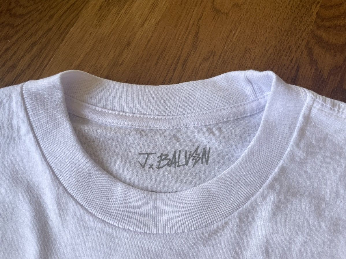 J Balvin × Takashi Murakami × Vintage Large Long Sleeve Racing Jose Tour 2022 White Bad ABC Shirt Size US L / EU 52-54 / 3 - 14 Thumbnail