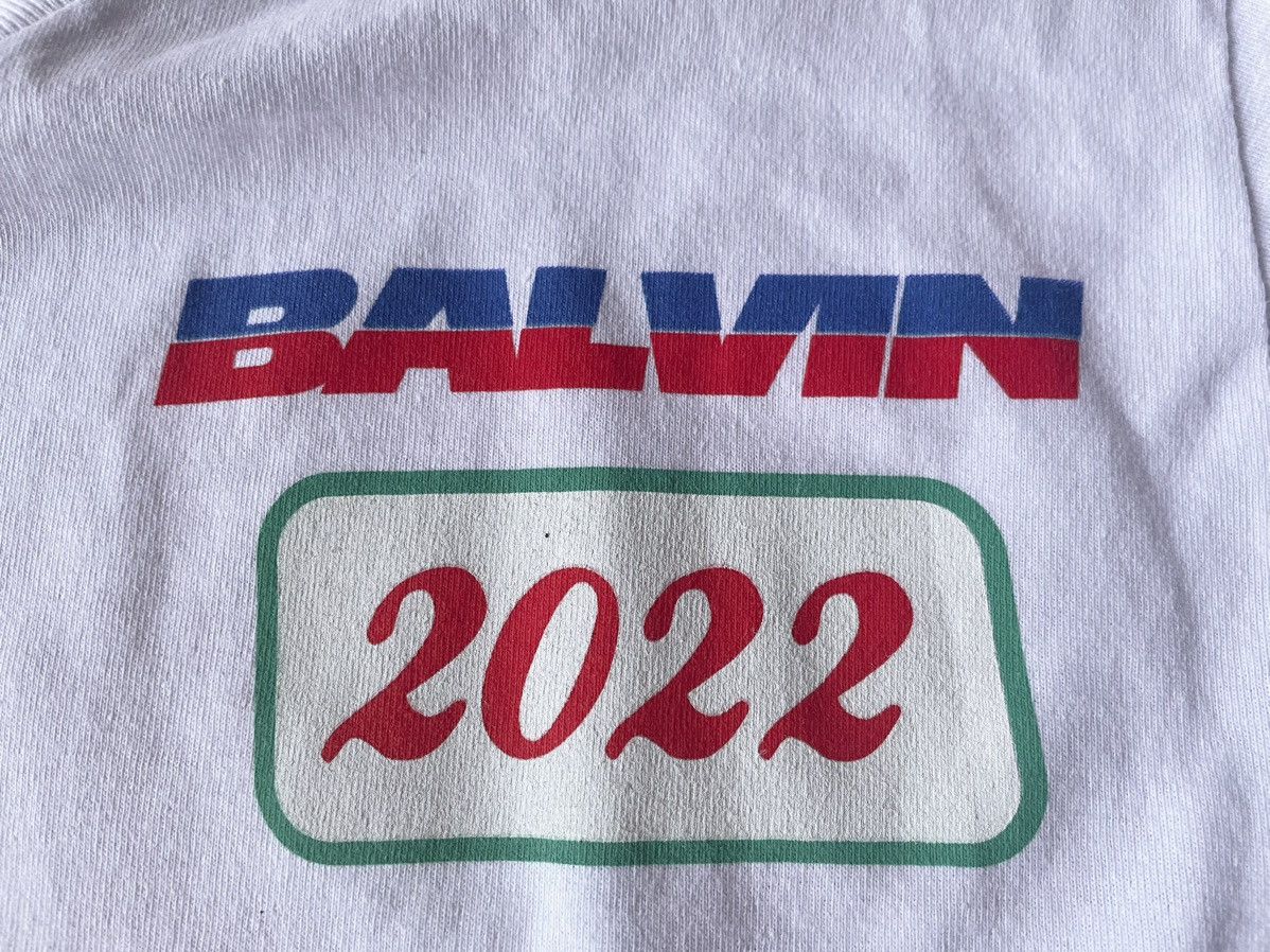 J Balvin × Takashi Murakami × Vintage Large Long Sleeve Racing Jose Tour 2022 White Bad ABC Shirt Size US L / EU 52-54 / 3 - 12 Thumbnail