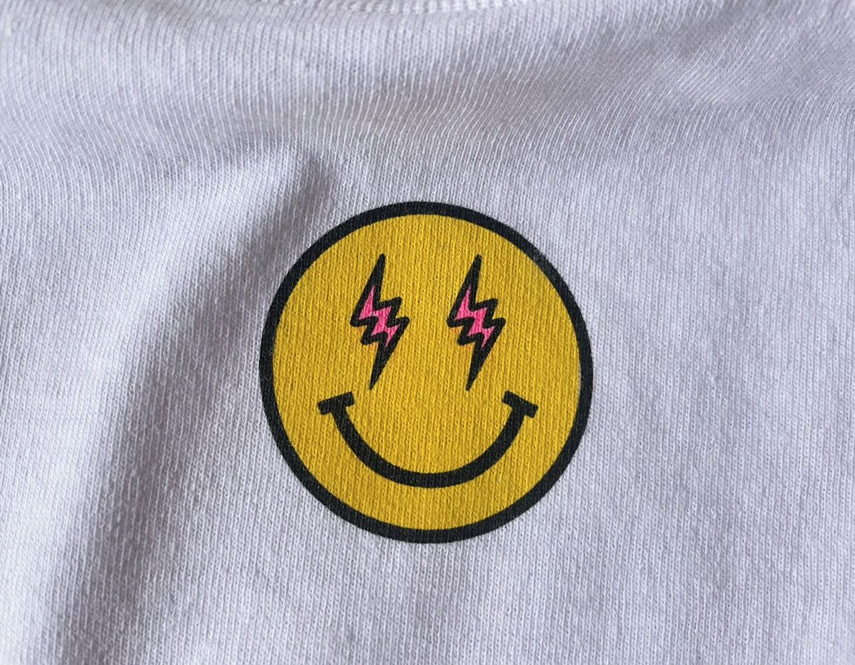 J Balvin × Takashi Murakami × Vintage Large Long Sleeve Racing Jose Tour 2022 White Bad ABC Shirt Size US L / EU 52-54 / 3 - 11 Thumbnail