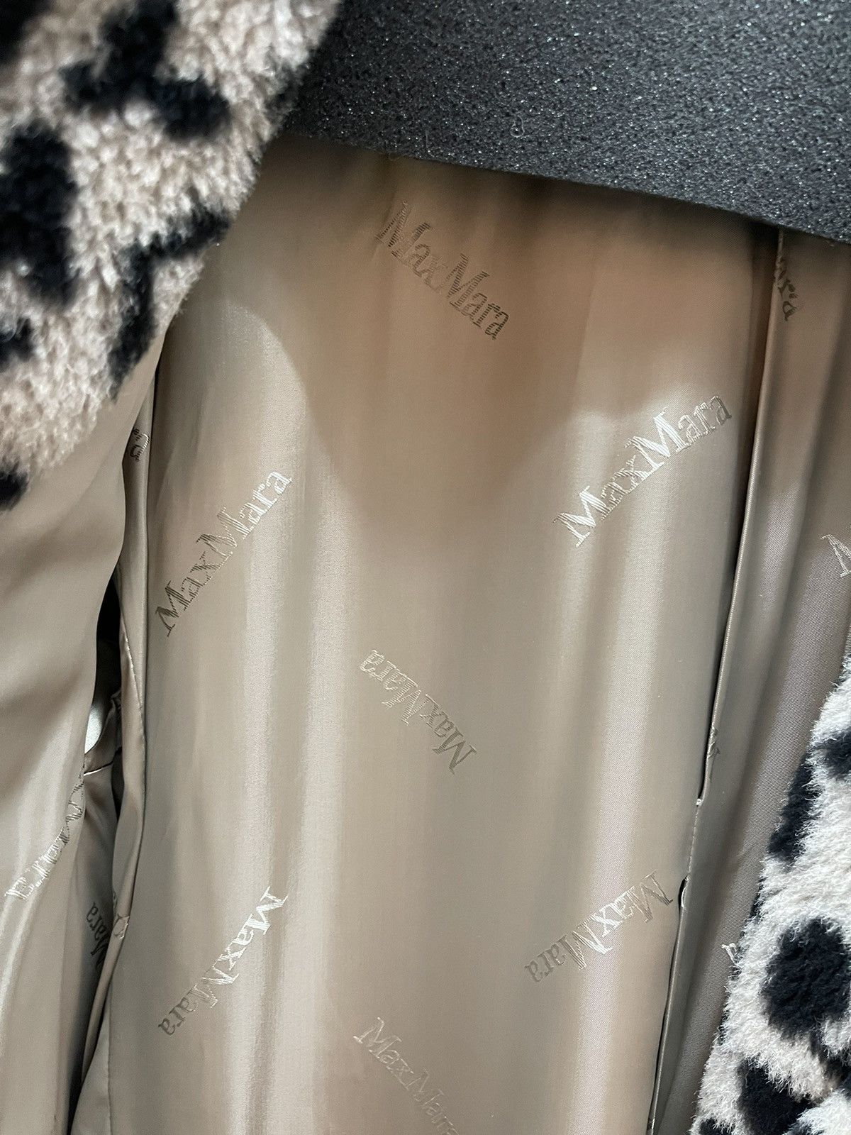 Max Mara LIMITED Teddy Bear Leopard Print