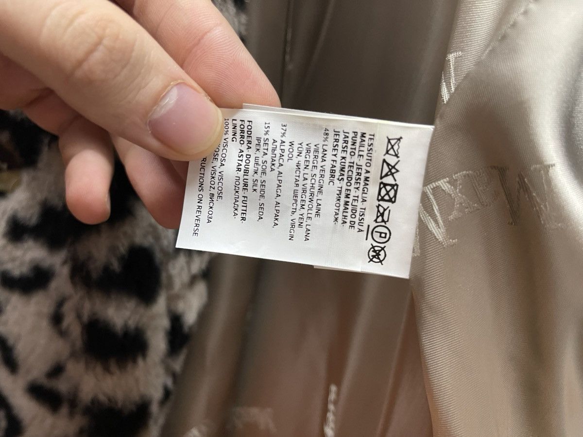 Max Mara LIMITED Teddy Bear Leopard Print