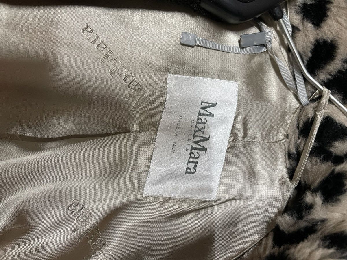 Max Mara LIMITED Teddy Bear Leopard Print