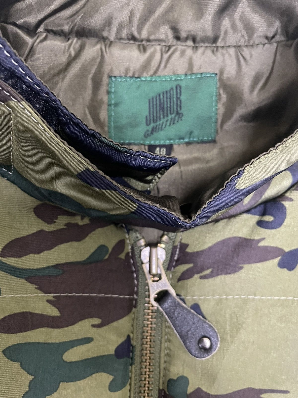 Jean Paul Gaultier Junior Gaultier Camouflage Bombers Jackets Size US L / EU 52-54 / 3 - 7 Thumbnail