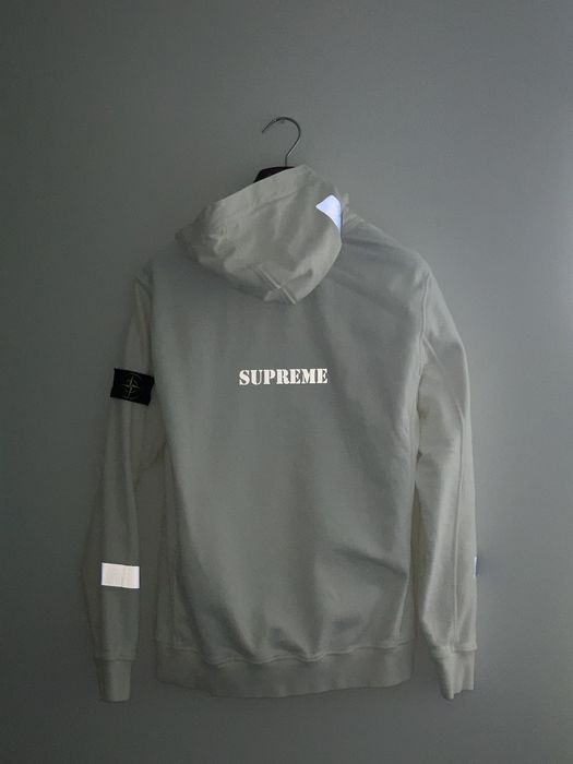 Supreme Supreme Stone Island Hooded Sweatshirt | Grailed