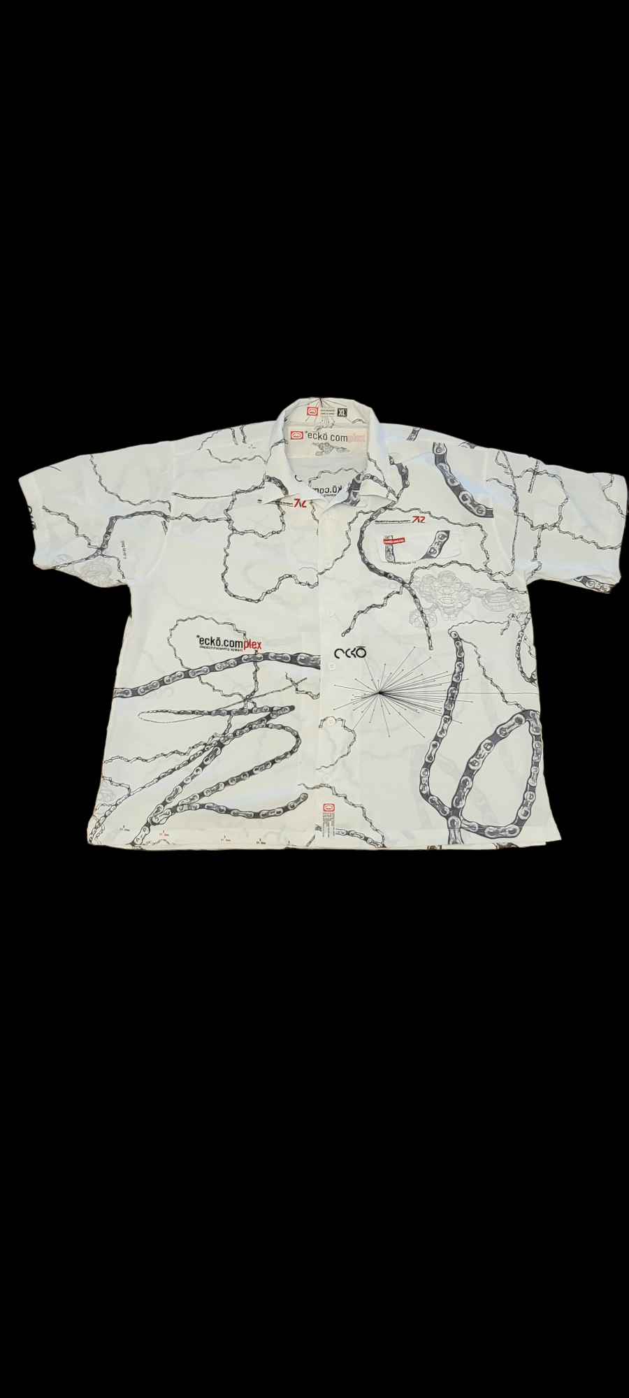 Rare Vintage Ecko Unltd. Chain Link XL S/S Shirt