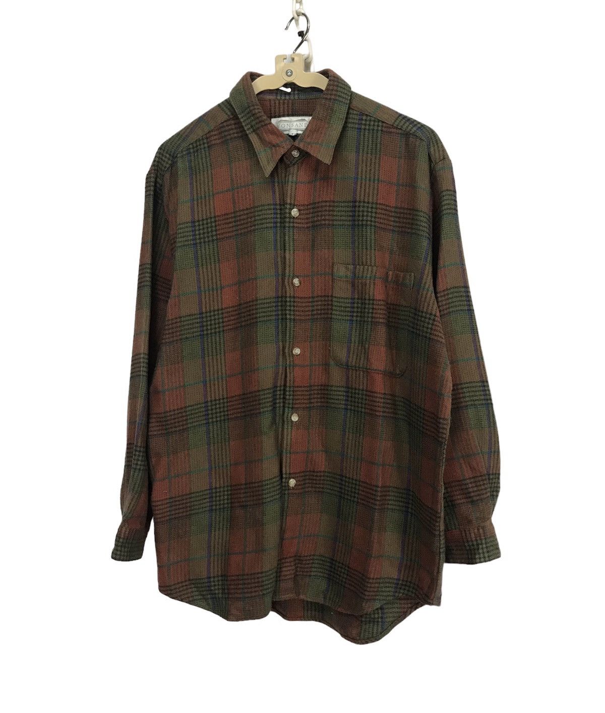 Vintage wool button up shirt by vonsand