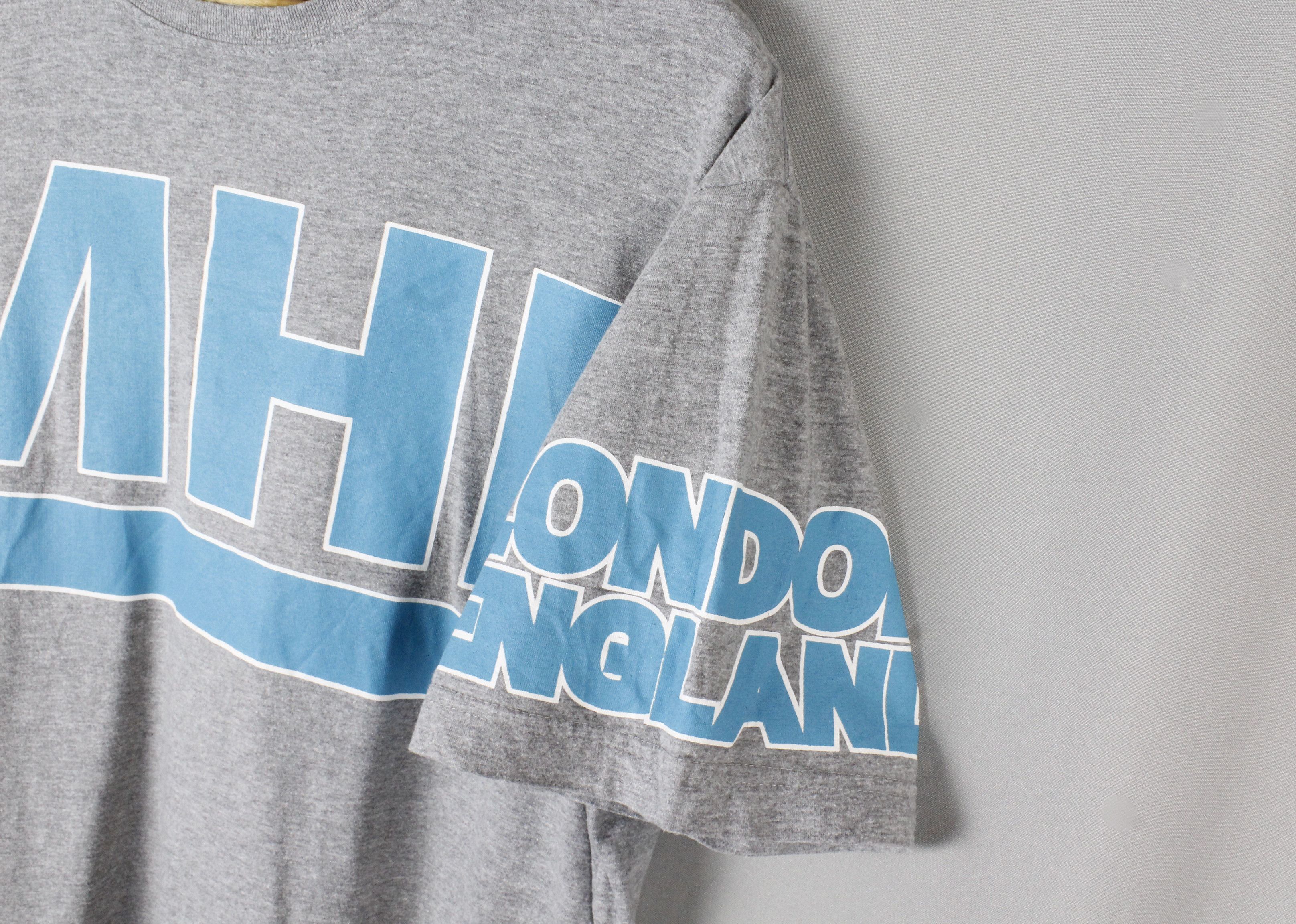 MHI × Maharishi MHI (Maharishi) "Blow Your Mind" Logo Grey T-shirt Size US L / EU 52-54 / 3 - 2 Thumbnail