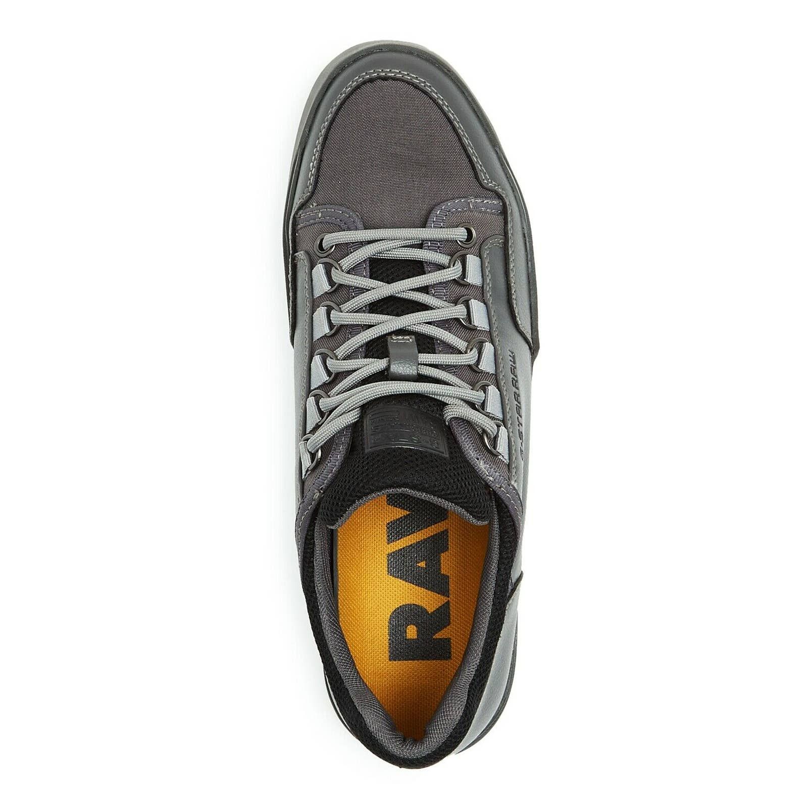 G-star Raw Men's Grey Rackam Vodan Low Top Sneakers