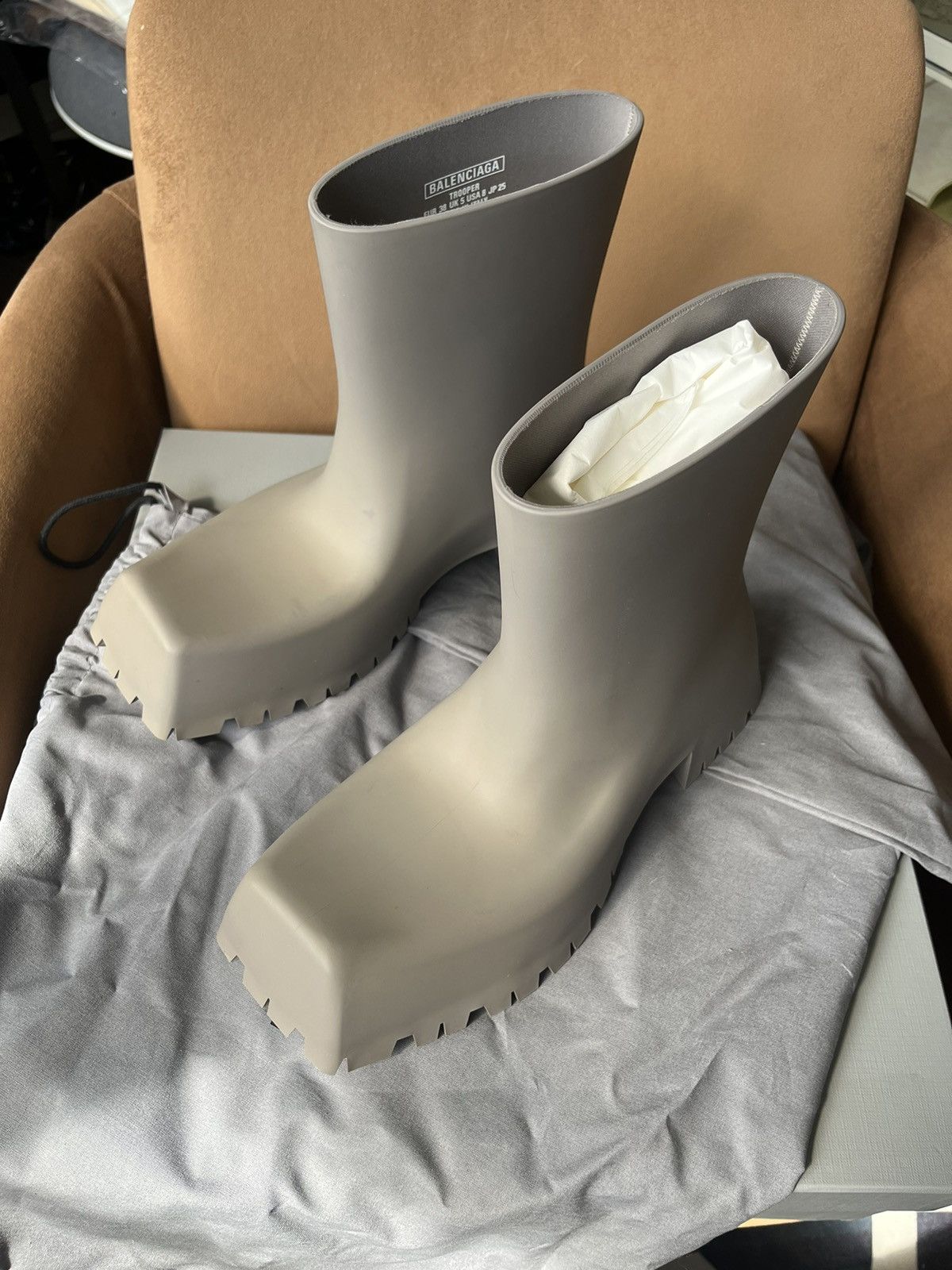 Trooper Boots Dark Grey