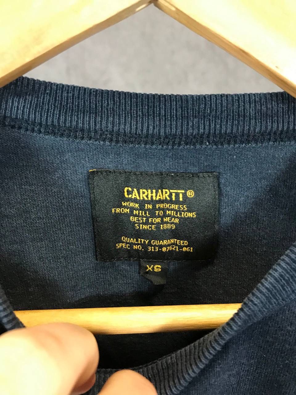 Carhartt Carhartt WIP big logo tee Size US XS / EU 42 / 0 - 5 Thumbnail