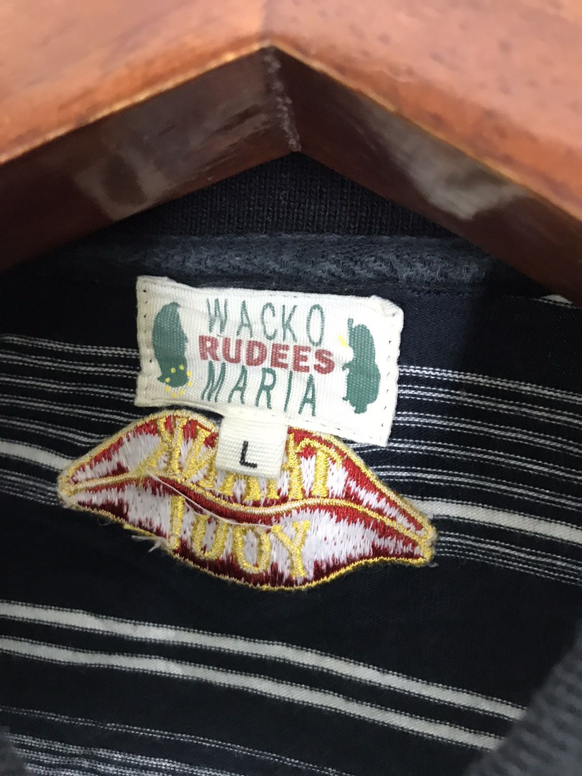 Wacko Maria Wacko maria stripe polo tees shirt g31 Size US M / EU 48-50 / 2 - 6 Thumbnail