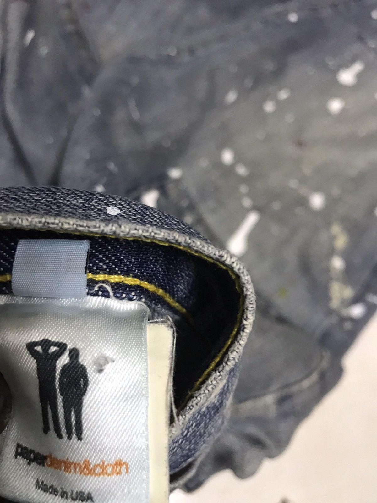 Paper Denim & Cloth × Vintage Vtg paper denim and cloth distressed painter paint flare g30 Size US 32 / EU 48 - 8 Thumbnail