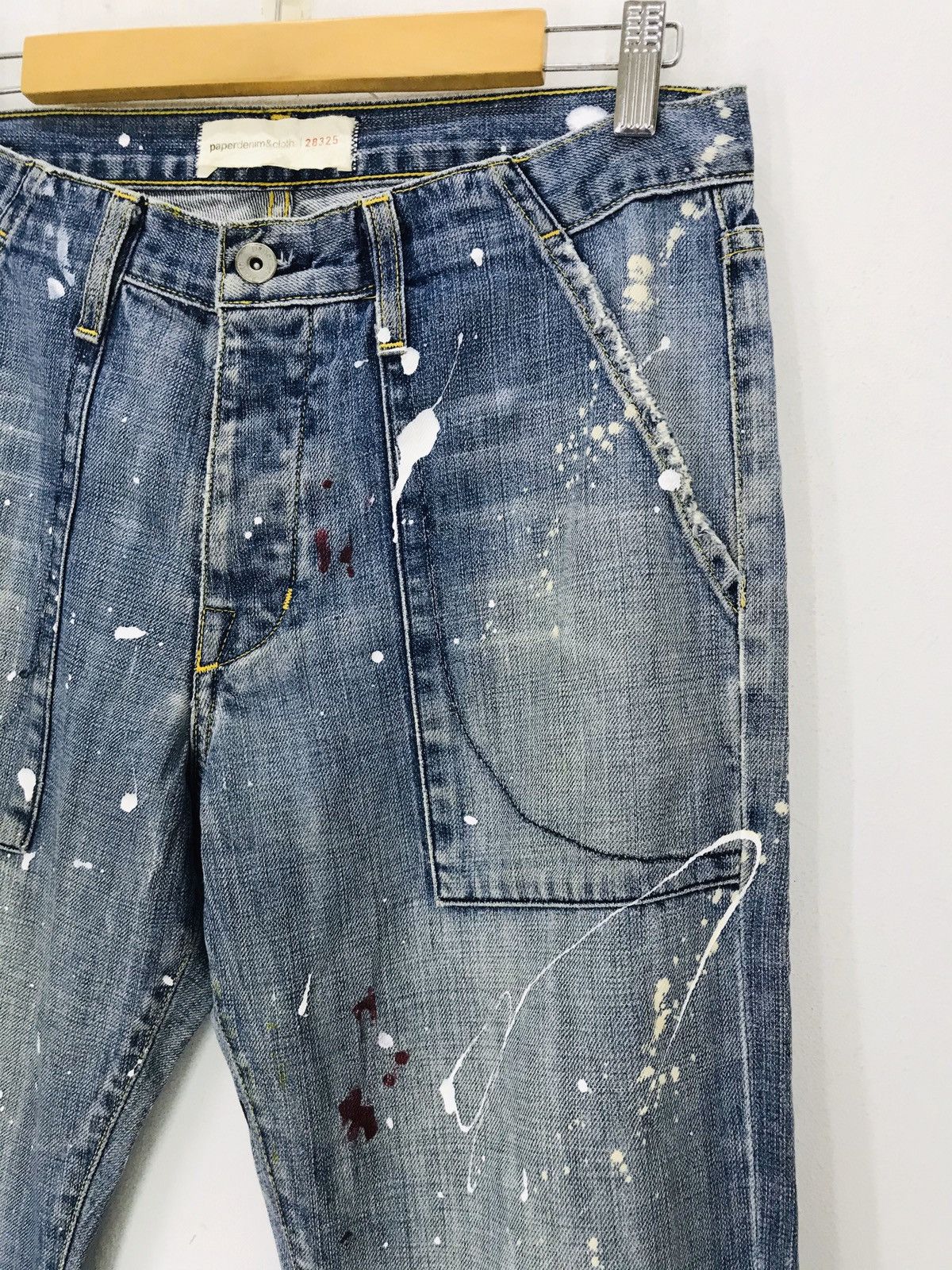 Paper Denim & Cloth × Vintage Vtg paper denim and cloth distressed painter paint flare g30 Size US 32 / EU 48 - 5 Thumbnail