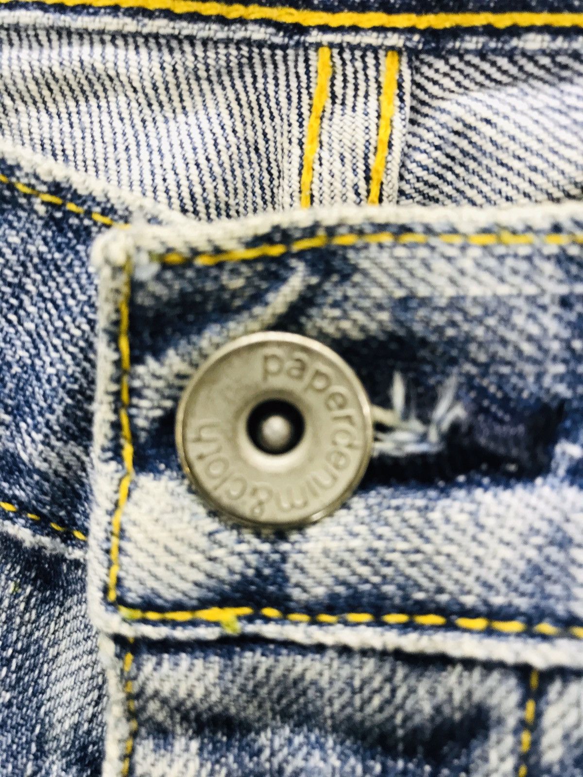 Paper Denim & Cloth × Vintage Vtg paper denim and cloth distressed painter paint flare g30 Size US 32 / EU 48 - 6 Thumbnail