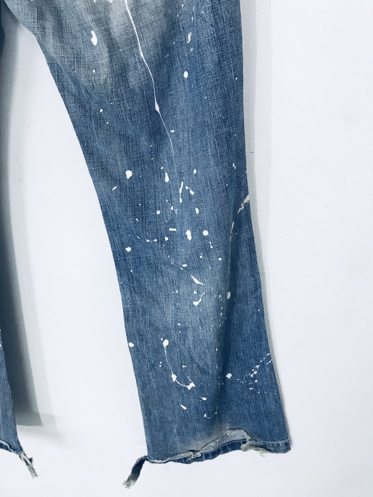 Paper Denim & Cloth × Vintage Vtg paper denim and cloth distressed painter paint flare g30 Size US 32 / EU 48 - 11 Thumbnail