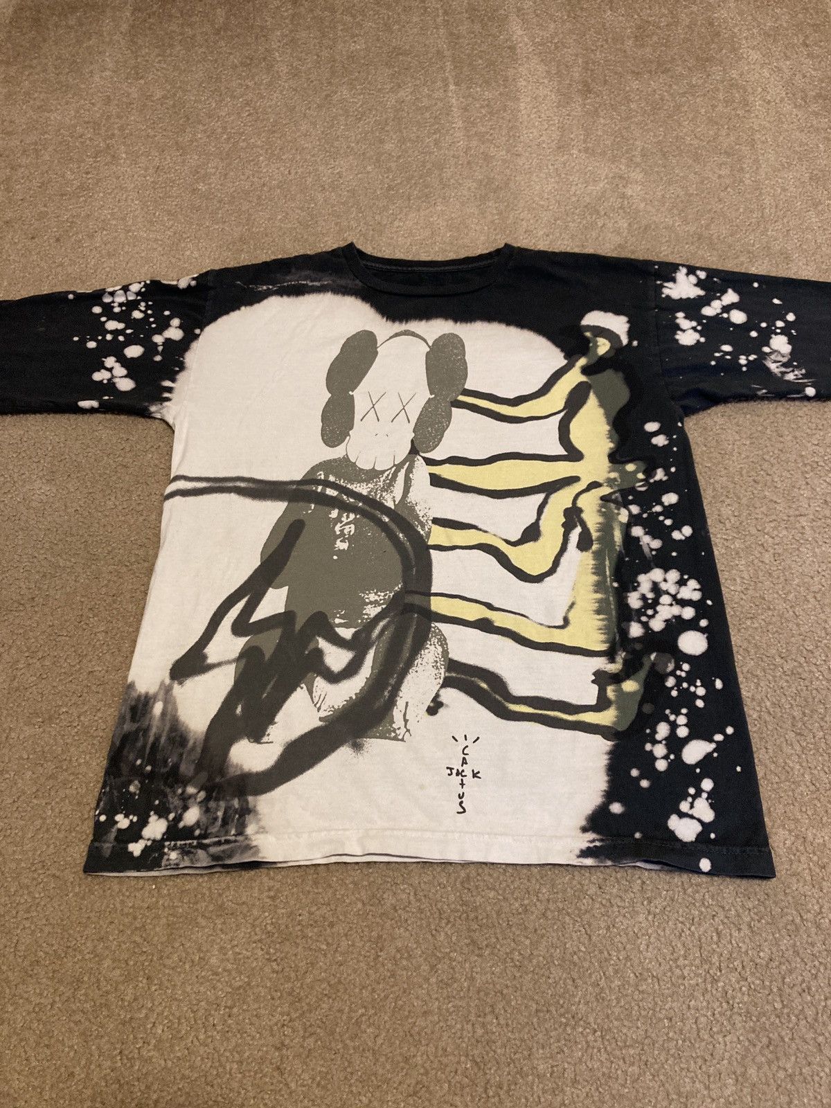 travis x kaws x fragment