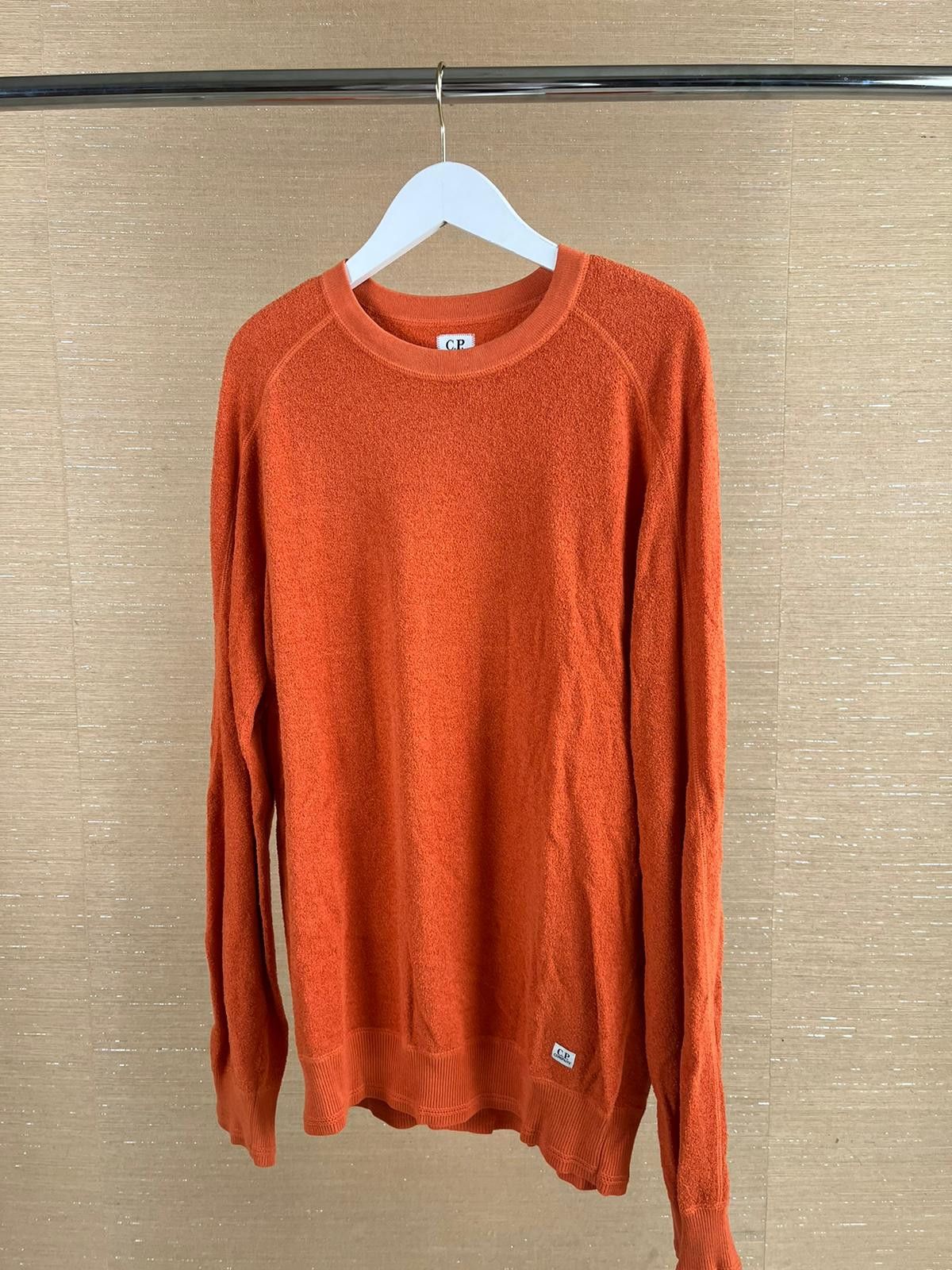 LS Raglan Sweater in Orange