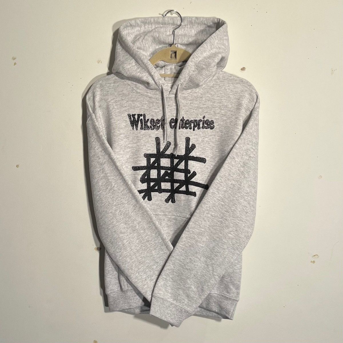 Vintage Wiki Wikset Enterprise Hoodie Sweatshirt Light Heather Grey Size US XL / EU 56 / 4 - 1 Preview