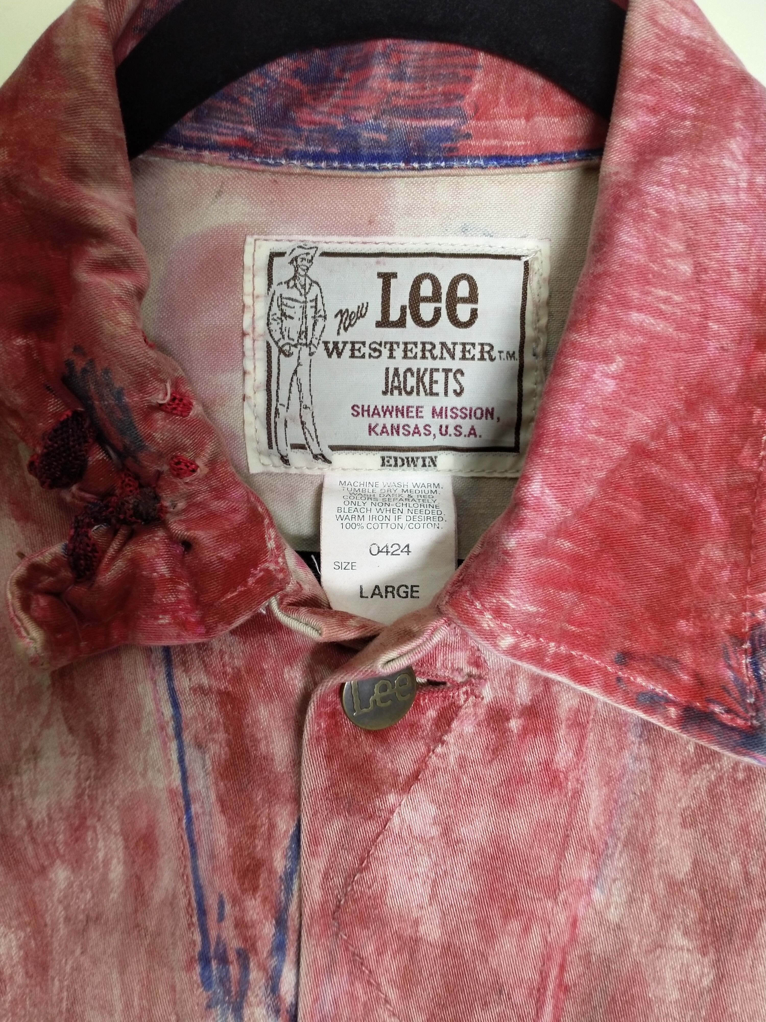 Lee 70s Lee Westerner Denim Jackets Sanforized Size US L / EU 52-54 / 3 - 4 Thumbnail