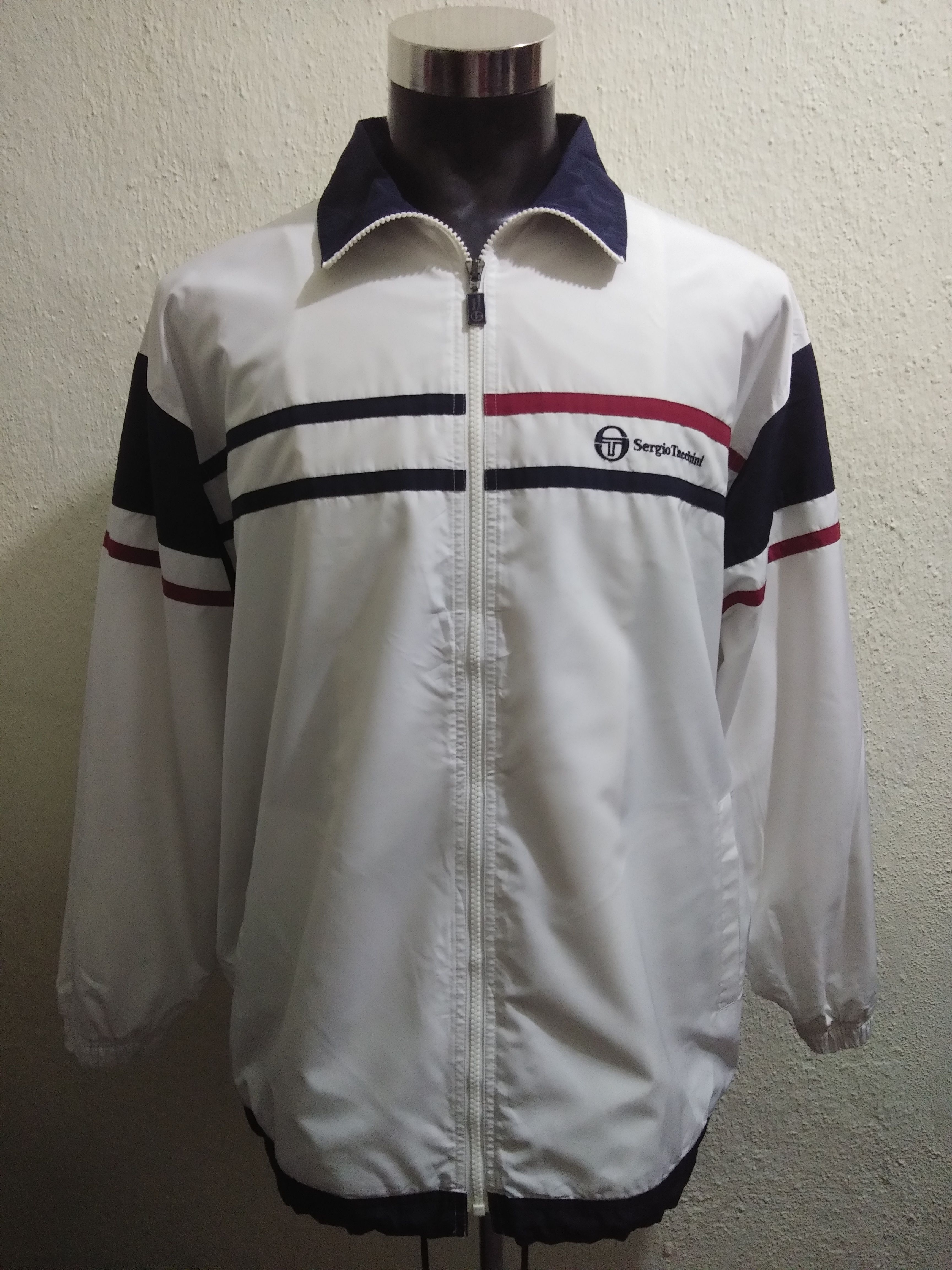 Pre-owned Sergio Tacchini Light Jacket In White