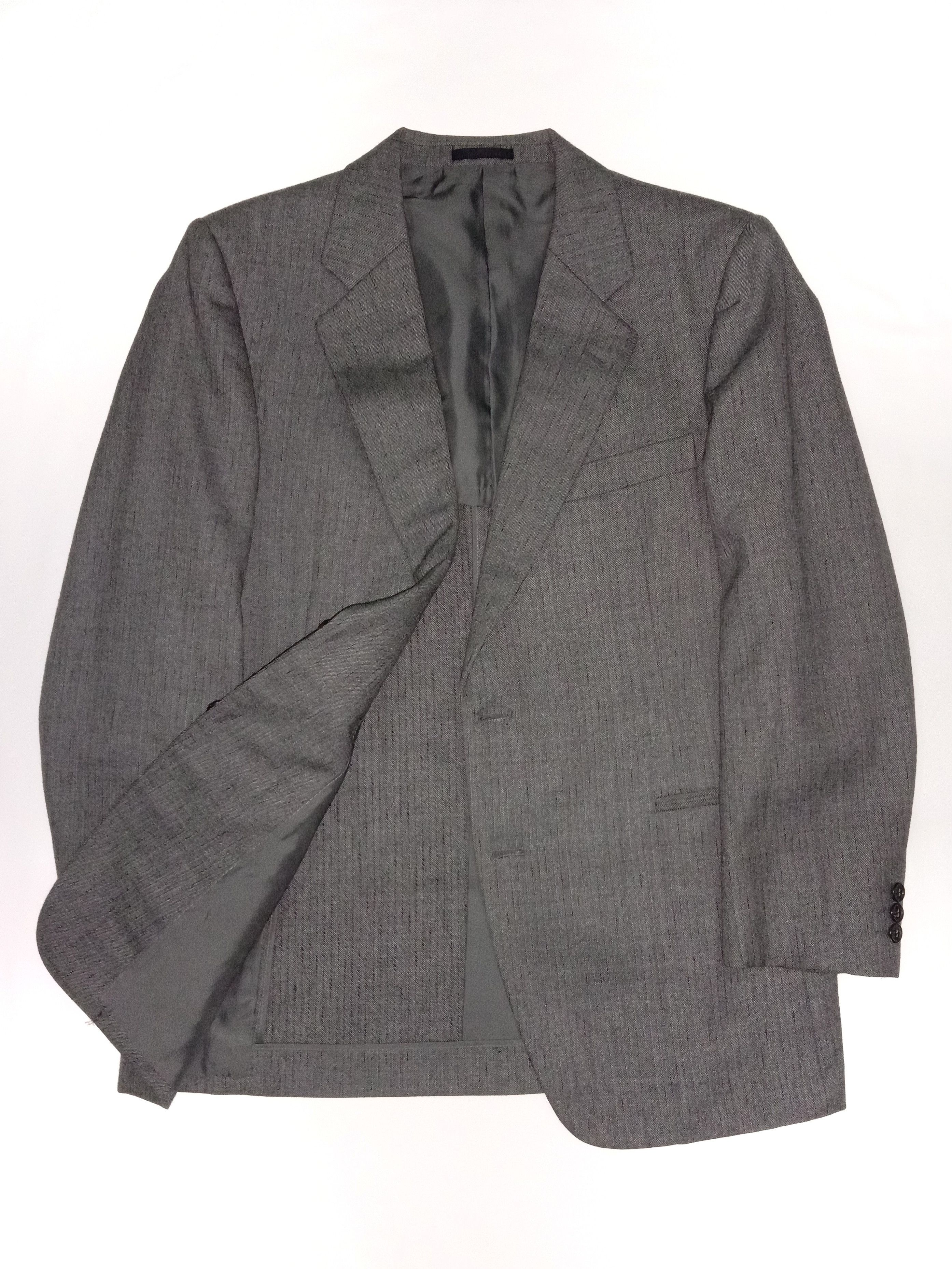 Burberry BURBERRY WOOL & MOHAIR BLAZER Size 40L - 2 Thumbnail