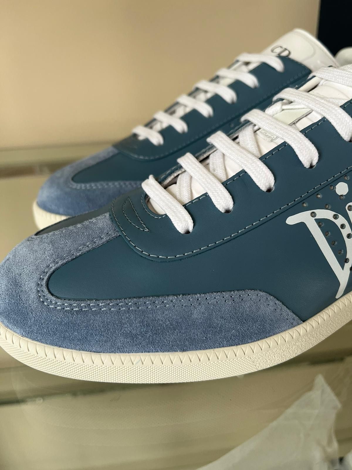 Dior × Stussy B01 Low Top Sneakers in Blue Size US 7 / EU 40 - 11 Thumbnail