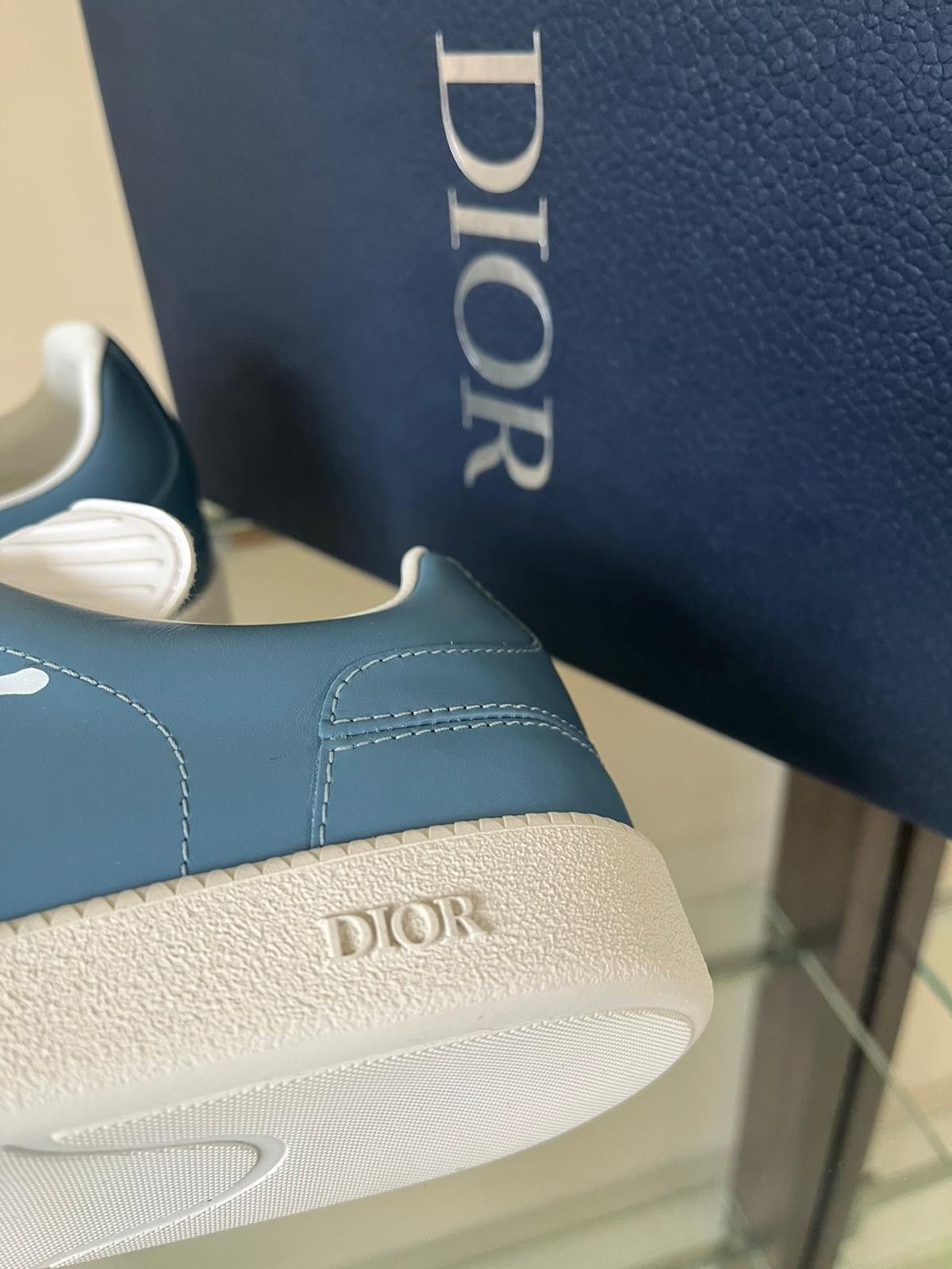 Dior × Stussy B01 Low Top Sneakers in Blue Size US 7 / EU 40 - 13 Thumbnail