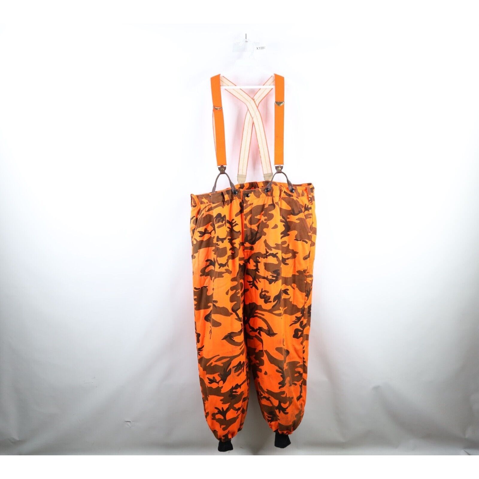 Vintage Vintage 70s Streetwear 3XL Insulated Camouflage Overalls Size US 44 / EU 60 - 1 Preview