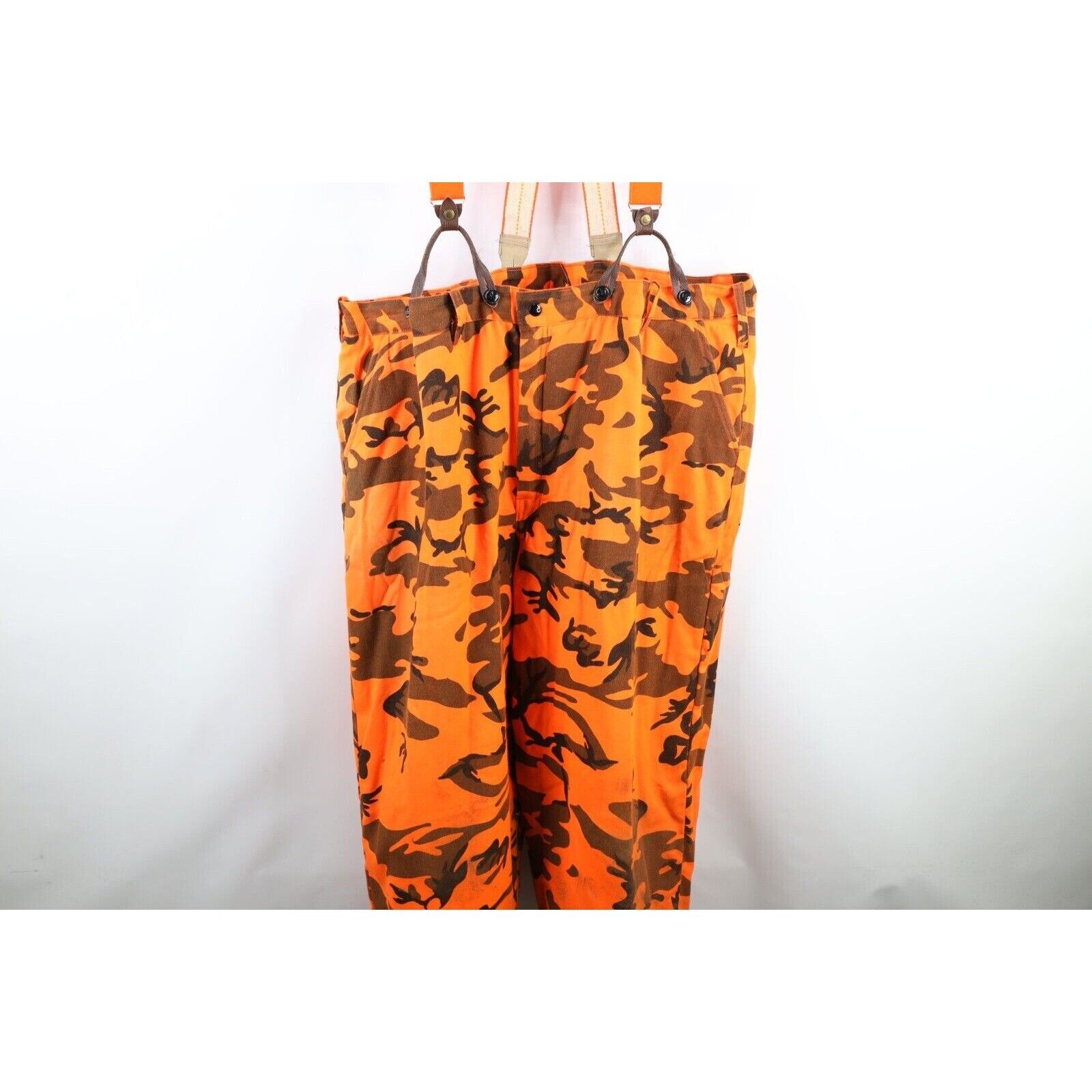 Vintage Vintage 70s Streetwear 3XL Insulated Camouflage Overalls Size US 44 / EU 60 - 3 Thumbnail